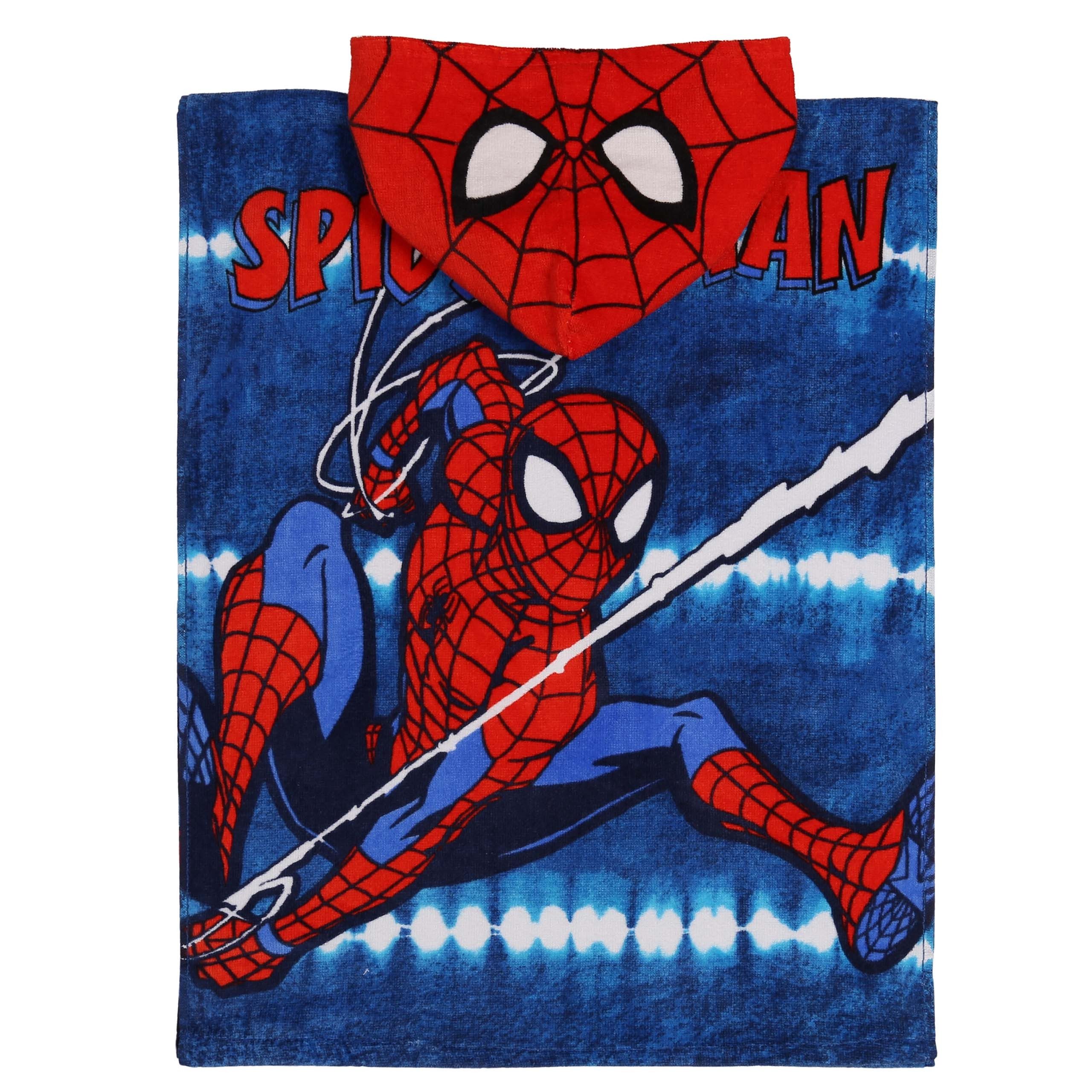 MARVEL Badeponcho MARVEL Spider-Man Badeponcho Kinder, schnelltrocknend, Baumwolle