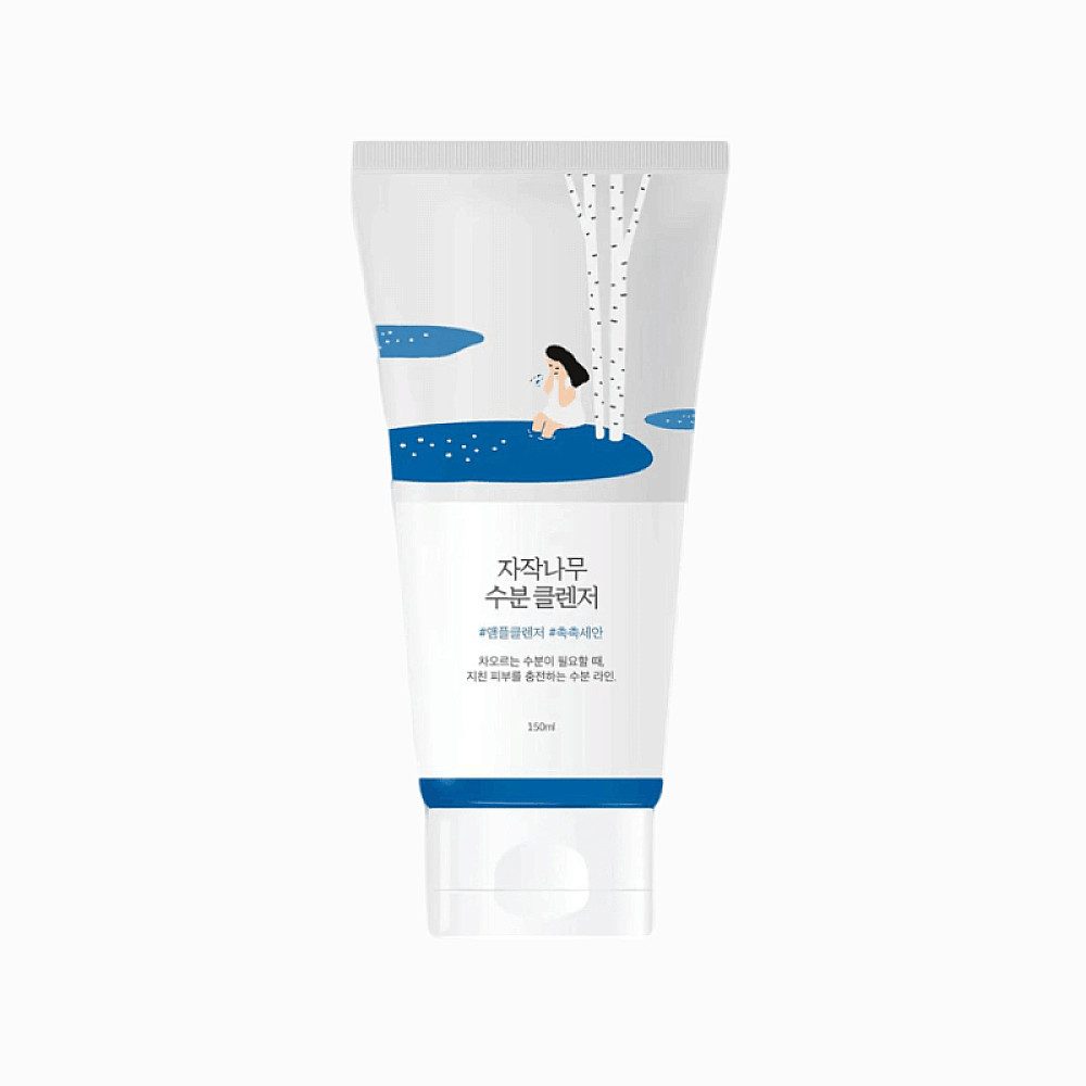 Gesichts-Reinigungsmilch Round Lab Birch Juice Moisturizing Cleanser
