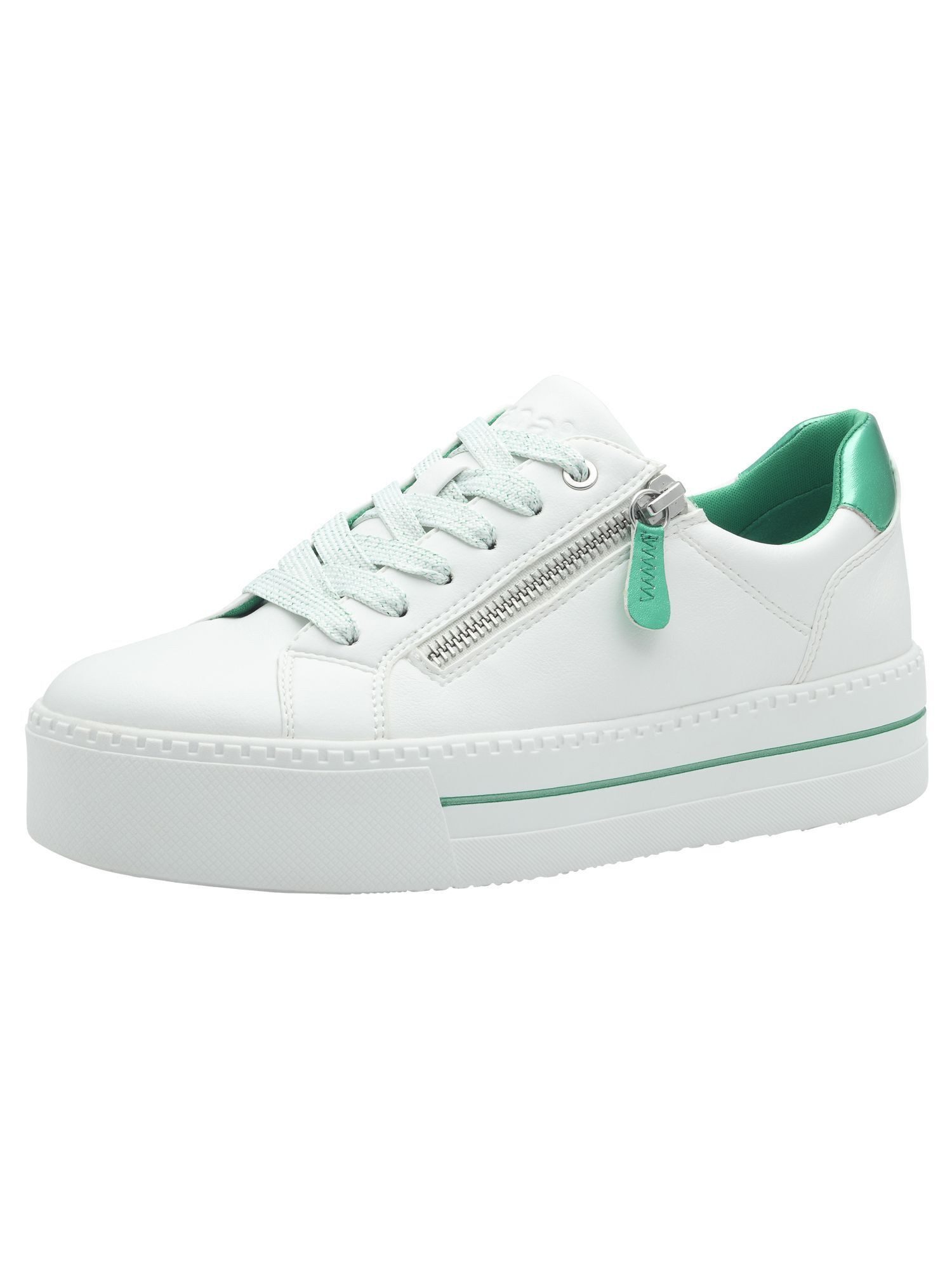 Jana Vegan, Mehrweite mit Schnürsenkel kein Absatz Sneaker Vegan
