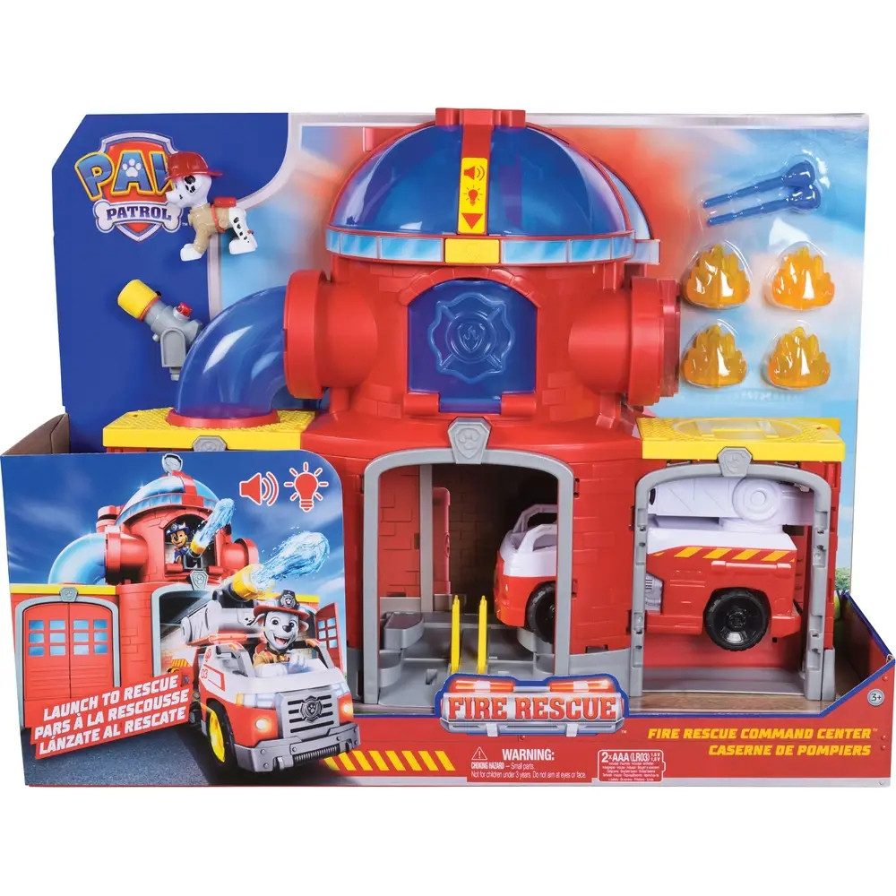 Spin Master Actionfigur Paw Patrol Fire Rescue - DLX Feuerwehr Station – Bild 4 von 5