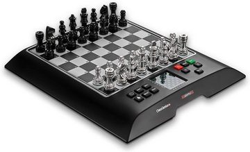 Millennium Spiel, M812, Schachcomputer Chess Genius Pro für Turnierspieler, Vereinsspieler, Strategiespiele, Schach, Schachbrett, Elektronisches Schachspiel mit LCD Bildschirm, schwarz