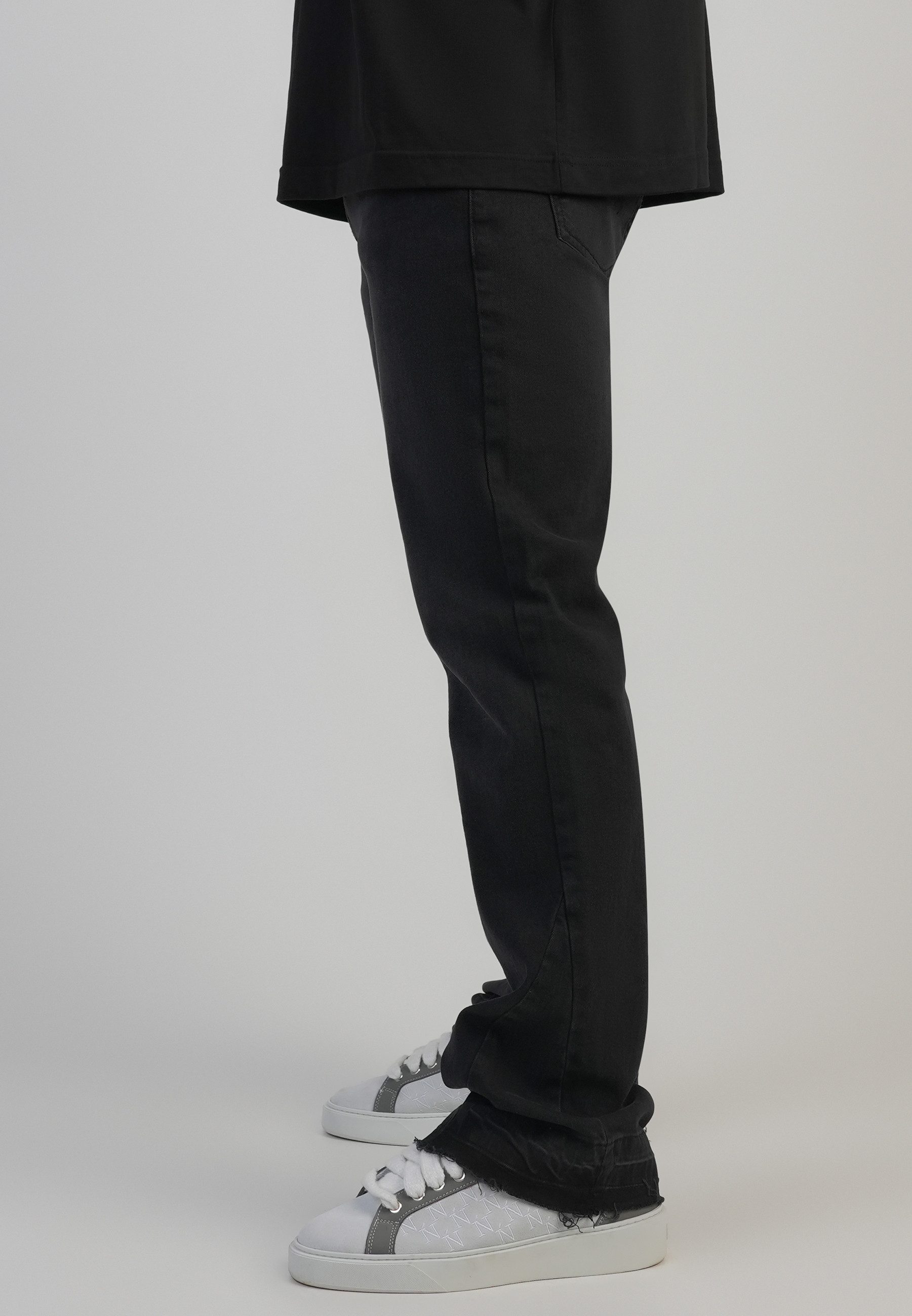 Siksilk Regular-fit-Jeans SikSilk Herren Flare Fit Jeans