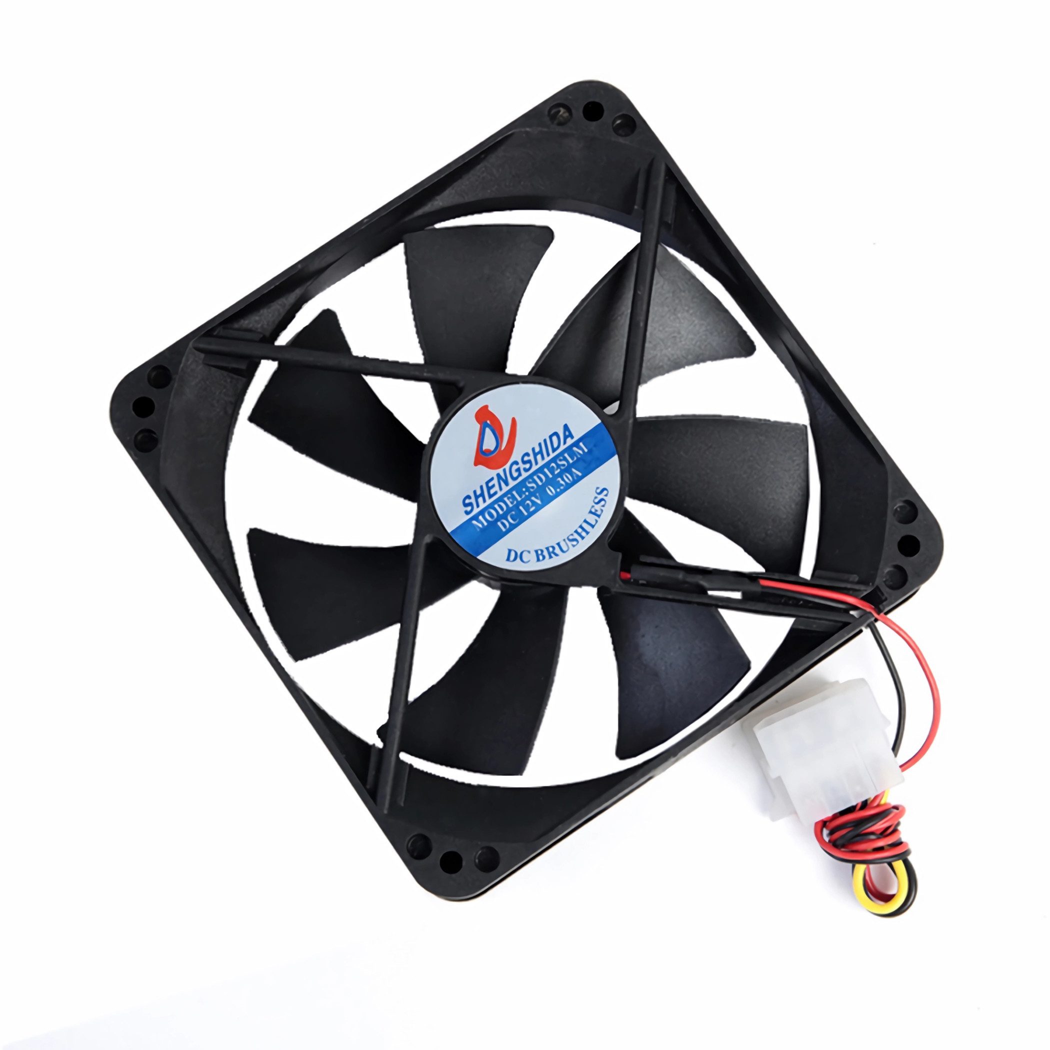 Gehäuselüfter G56C 4pin 12V 120x120x25mm Brushless Lüfter Lüfterkühler Kühler für PC