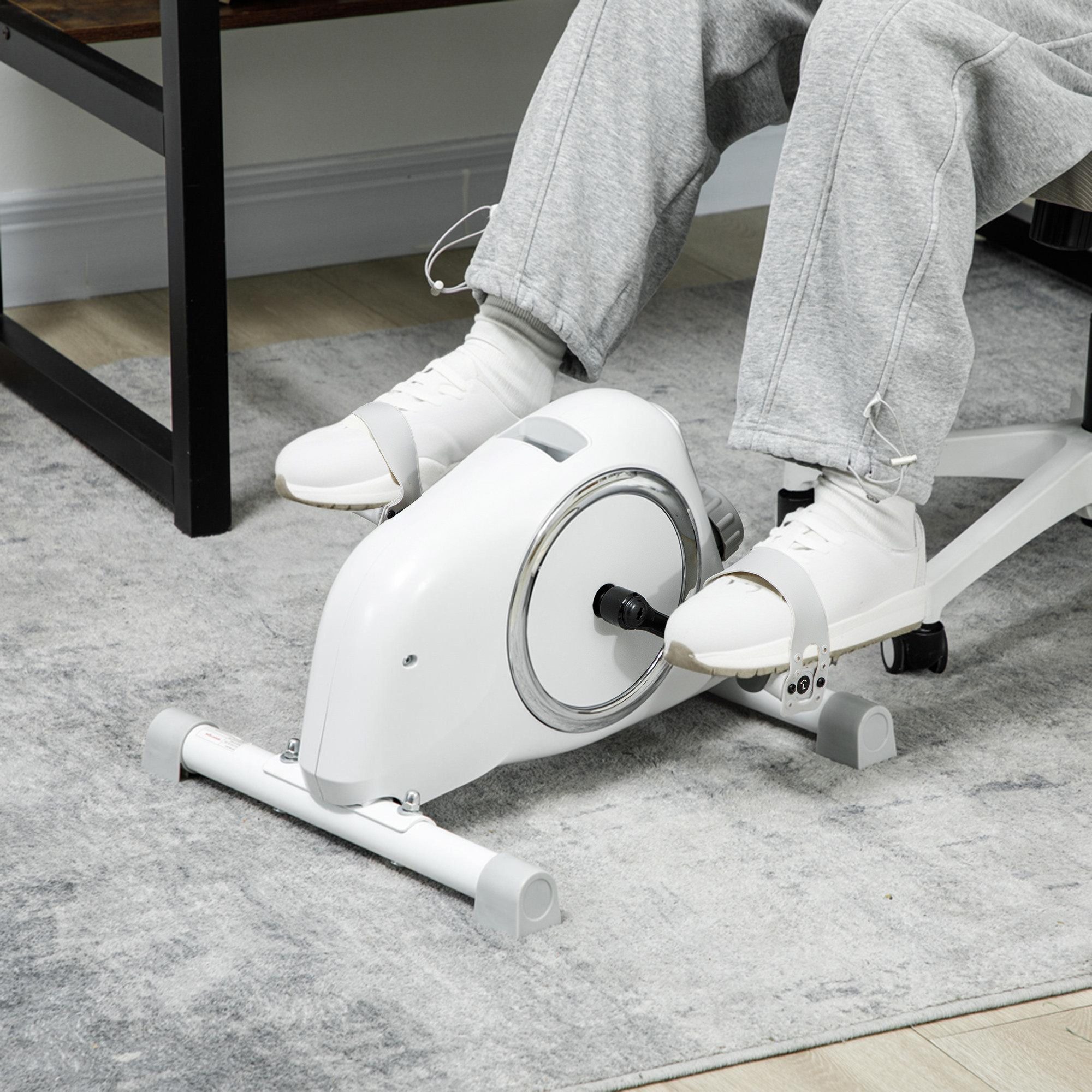 Heimtrainer Pedaltrainer mit 8 verstellbarem Magnetwiderstand & LCD-Display