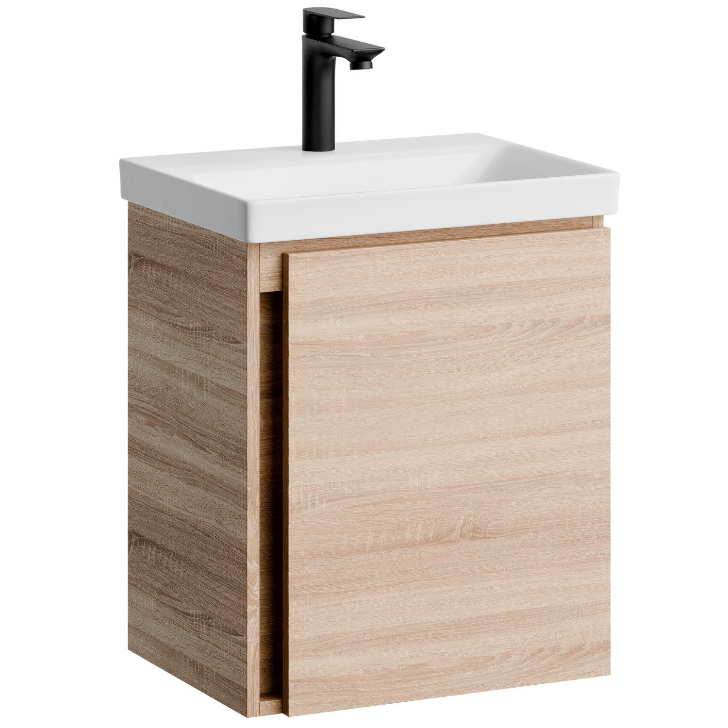 Planetmöbel Waschtisch Waschtischunterschrank 50 cm Sonoma günstig online kaufen