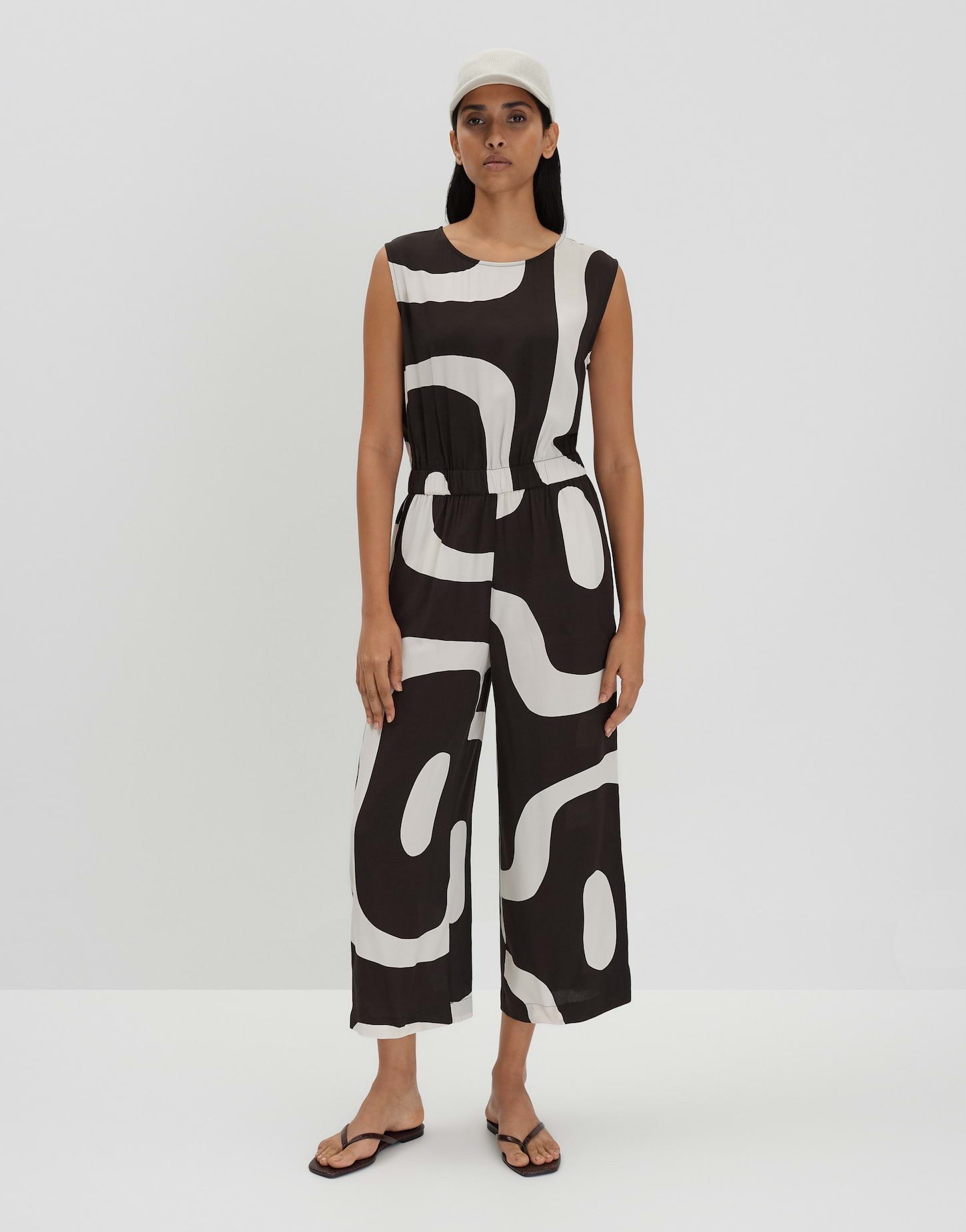someday Jumpsuit CETURAL mit abstrakten Print
