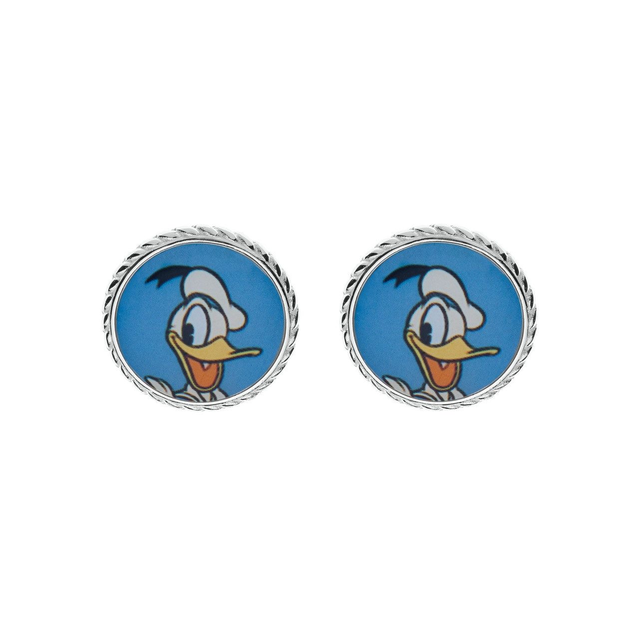 Disney Paar Ohrstecker Disney Ohrringe silber Donald Duck @DISNEY