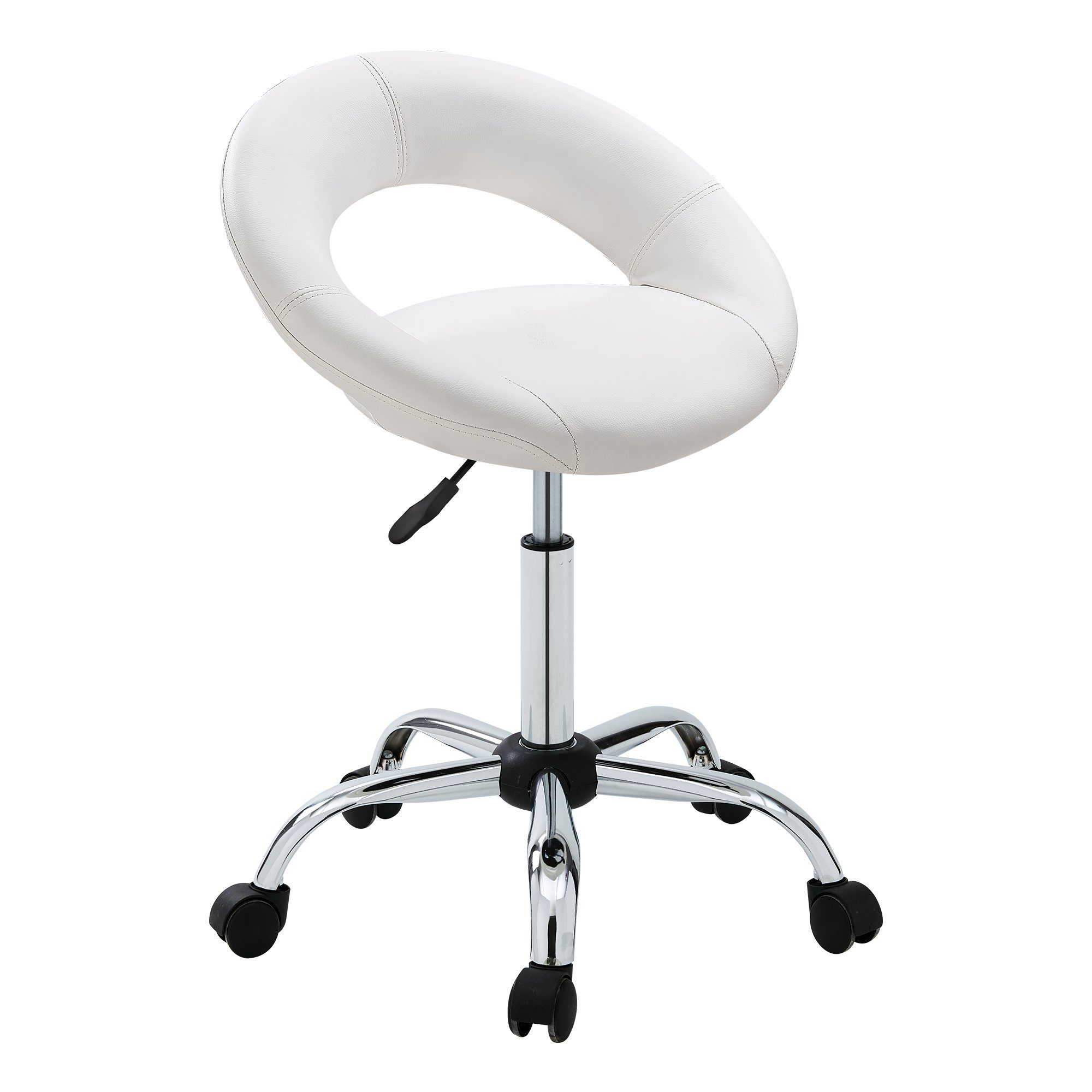 Duhome Hocker, Rollhocker Arbeitshocker Bürostuhl Kosmetikhocker Drehstuhl günstig online kaufen