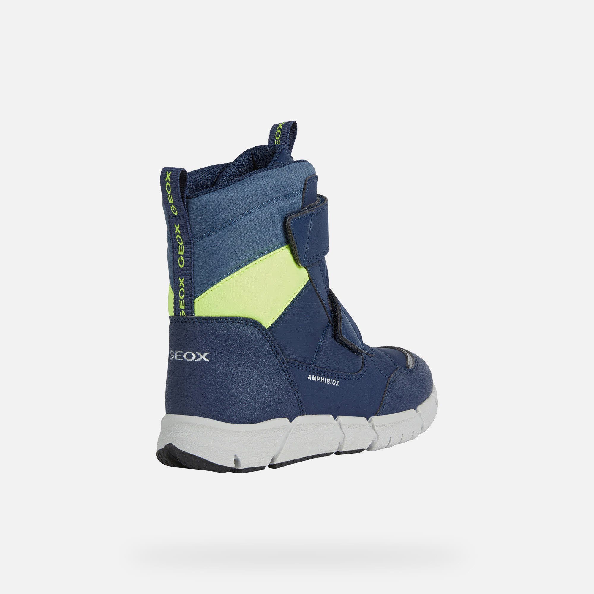 Geox J FLEXYPER B.B ABX C - NYL+DBK Winterstiefel