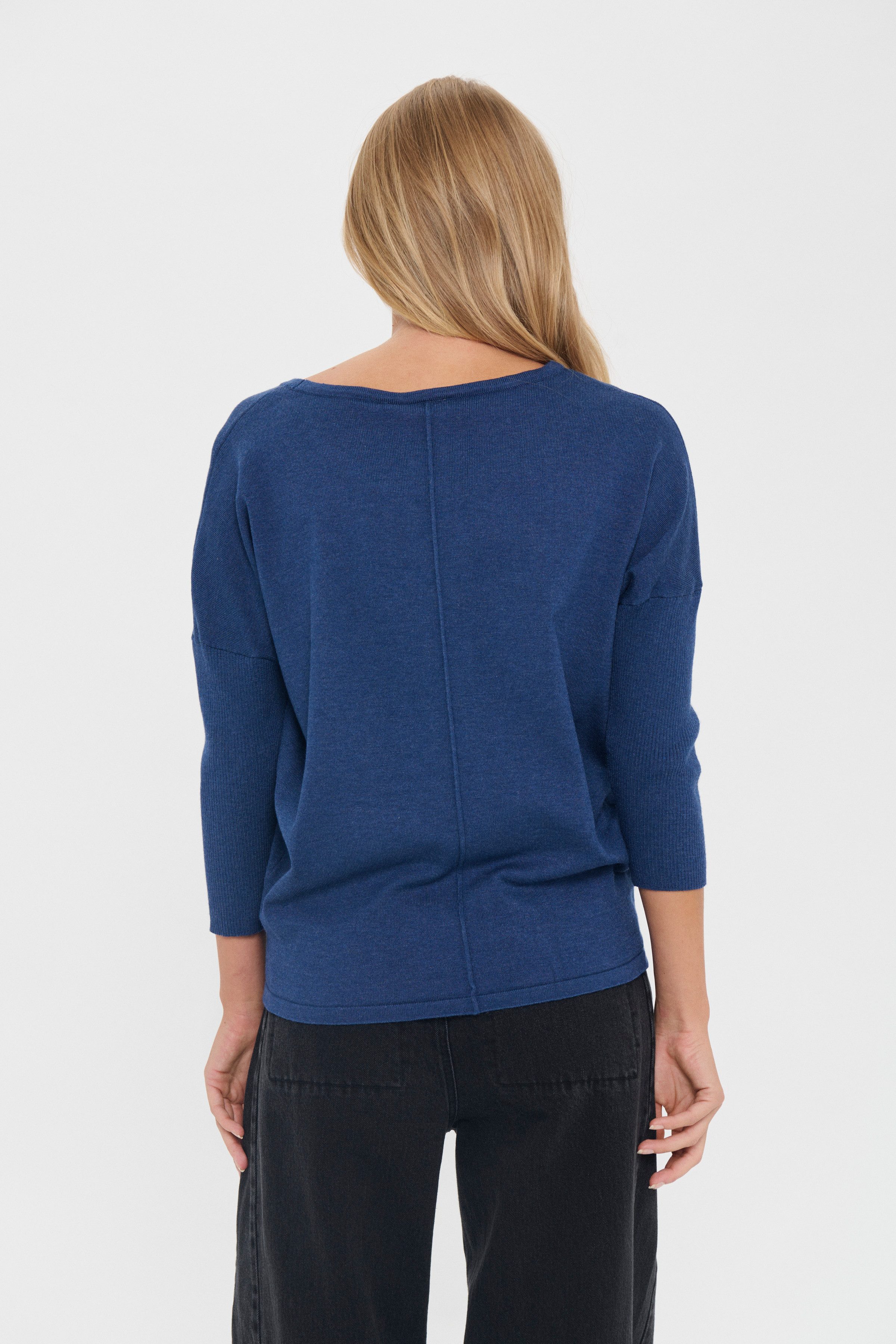 Saint Tropez Rundhalspullover A2561, MilaSZ R-Neck günstig online kaufen