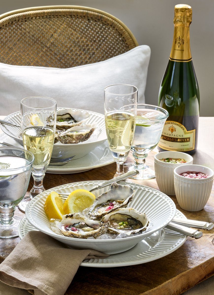 Greengate Auflaufform Alice Auflaufform weiss klein Set2, Steinzeug