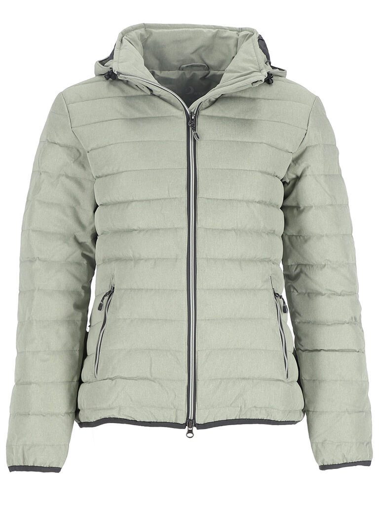 Blue Wave Steppjacke Damen Jacke Nina gesteppt mit abnehmbarer Kapuze in Me günstig online kaufen