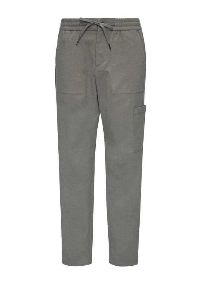 s.Oliver Fleecehose - Weiche Flanell Relaxed-Jogpants günstig online kaufen