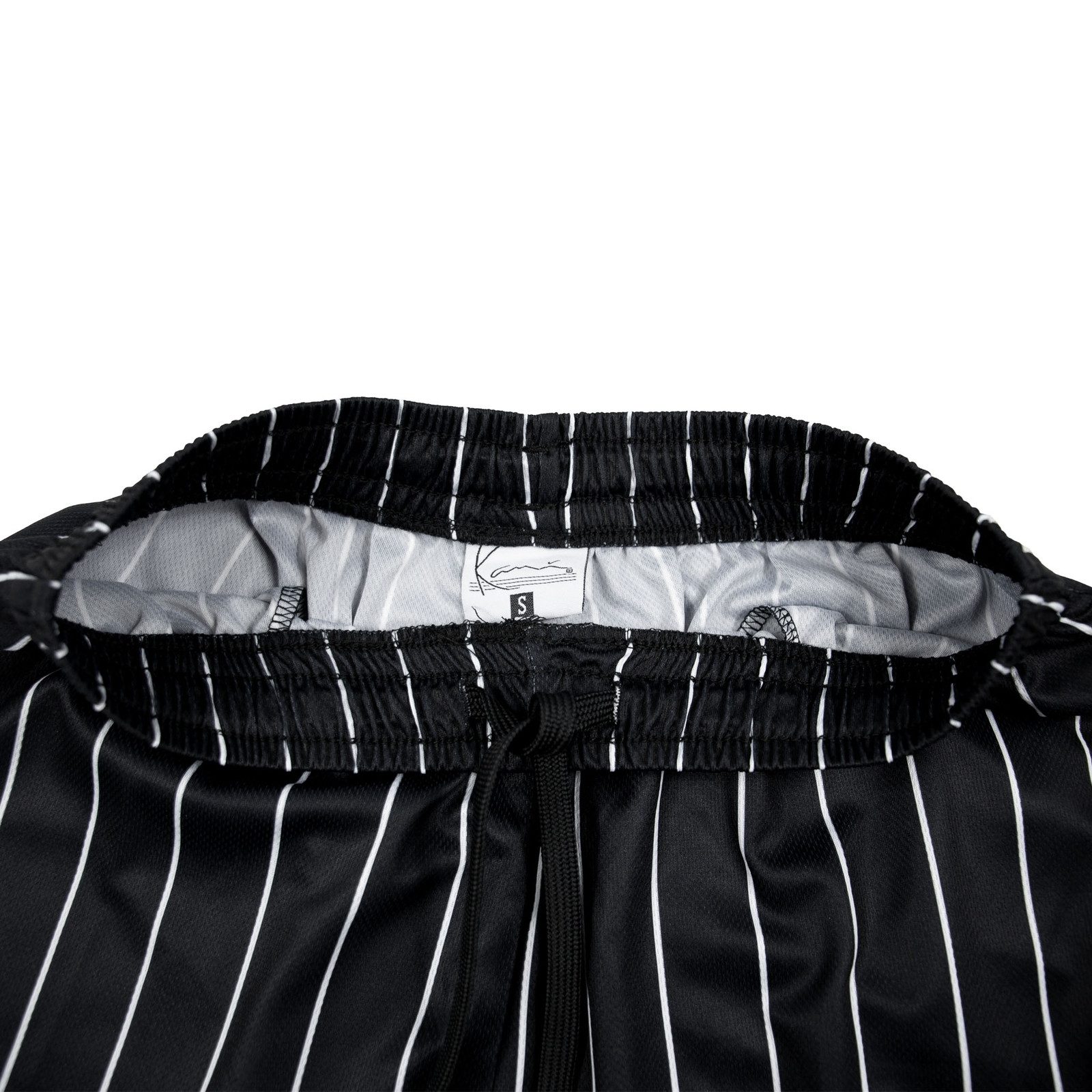 Karl Kani Shorts Small Signature Pinstripe mit innenliegendem Zugband – Bild 3 von 5