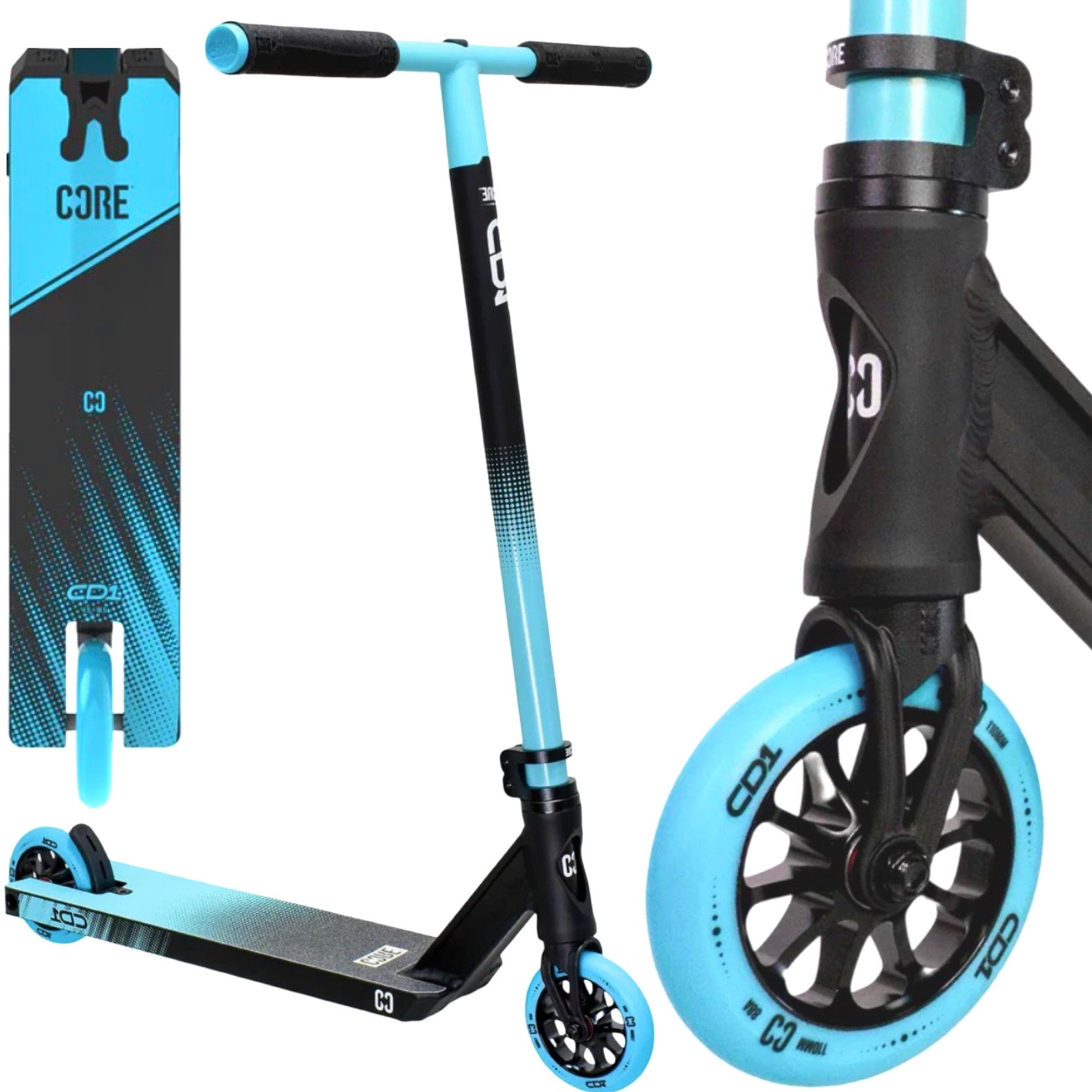 Core Action Sports Трюк самокат CORE CD1 Stunt Скутеры Park 78cm Blau/Schwarz