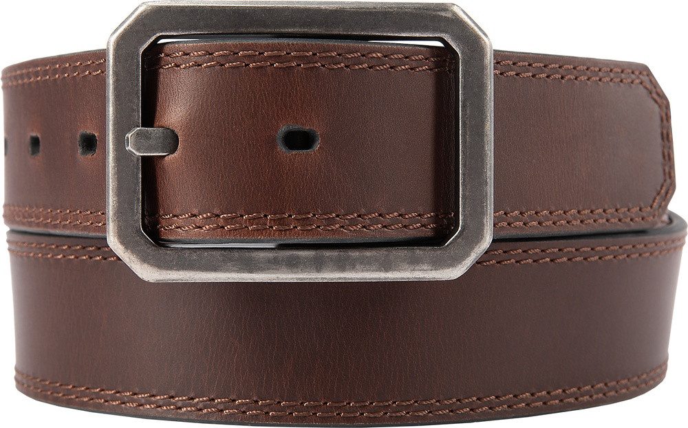 Carhartt Ledergürtel Leather Reversible Center Bar Buckle Belt