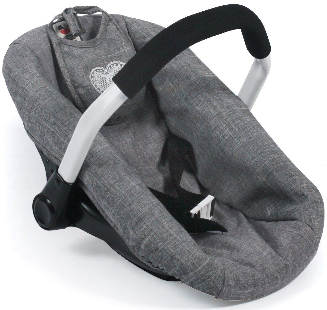 CHIC2000 Puppen Autositz Jeans Grey günstig online kaufen