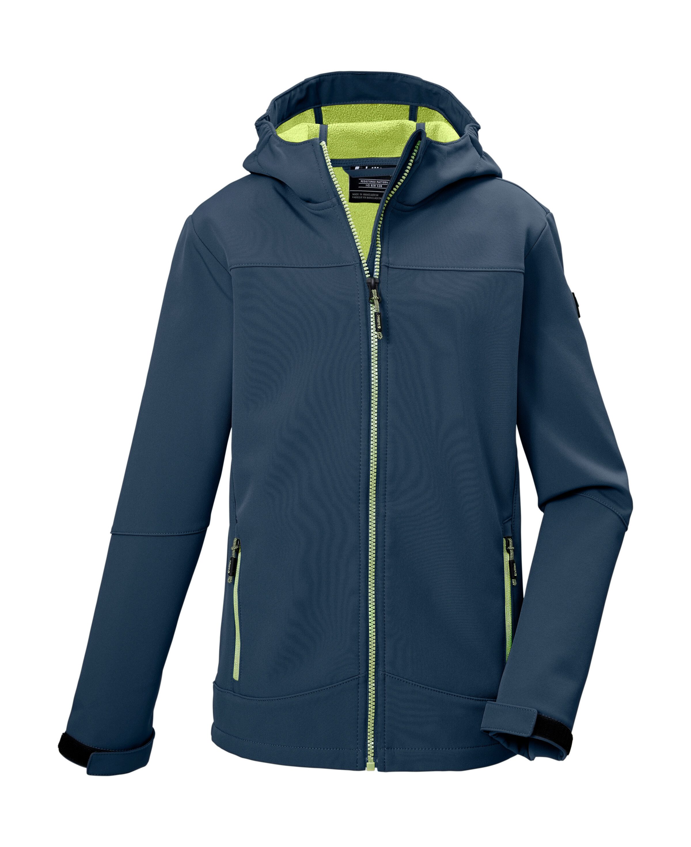 Killtec Softshelljacke KOS 484 BYS SFTSHLL JCKT Winddichte, wasserabweisende Softshelljacke mit Kapuze