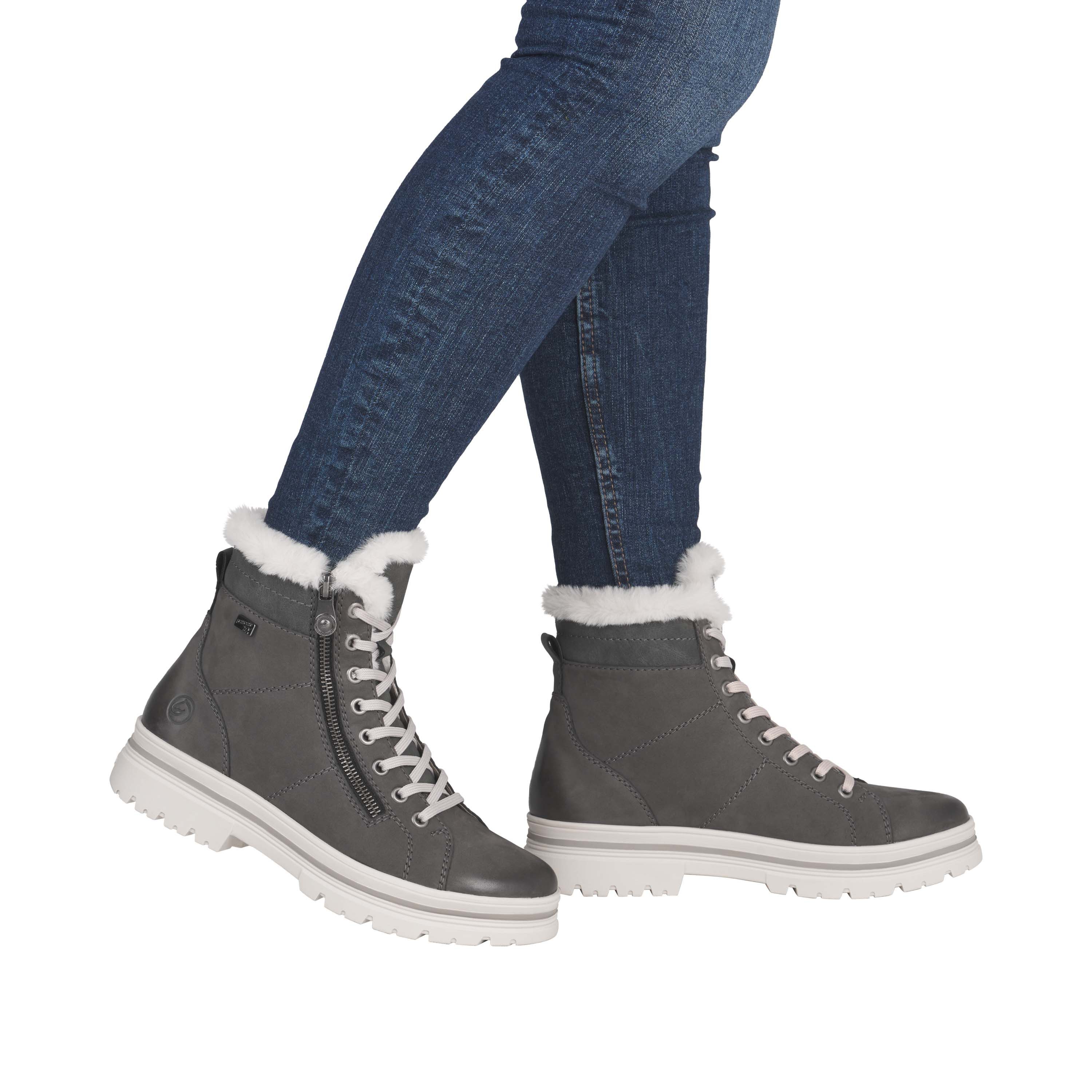 Remonte Winterboots Schnürboots, Stiefelette mit TEX, Profilsohle
