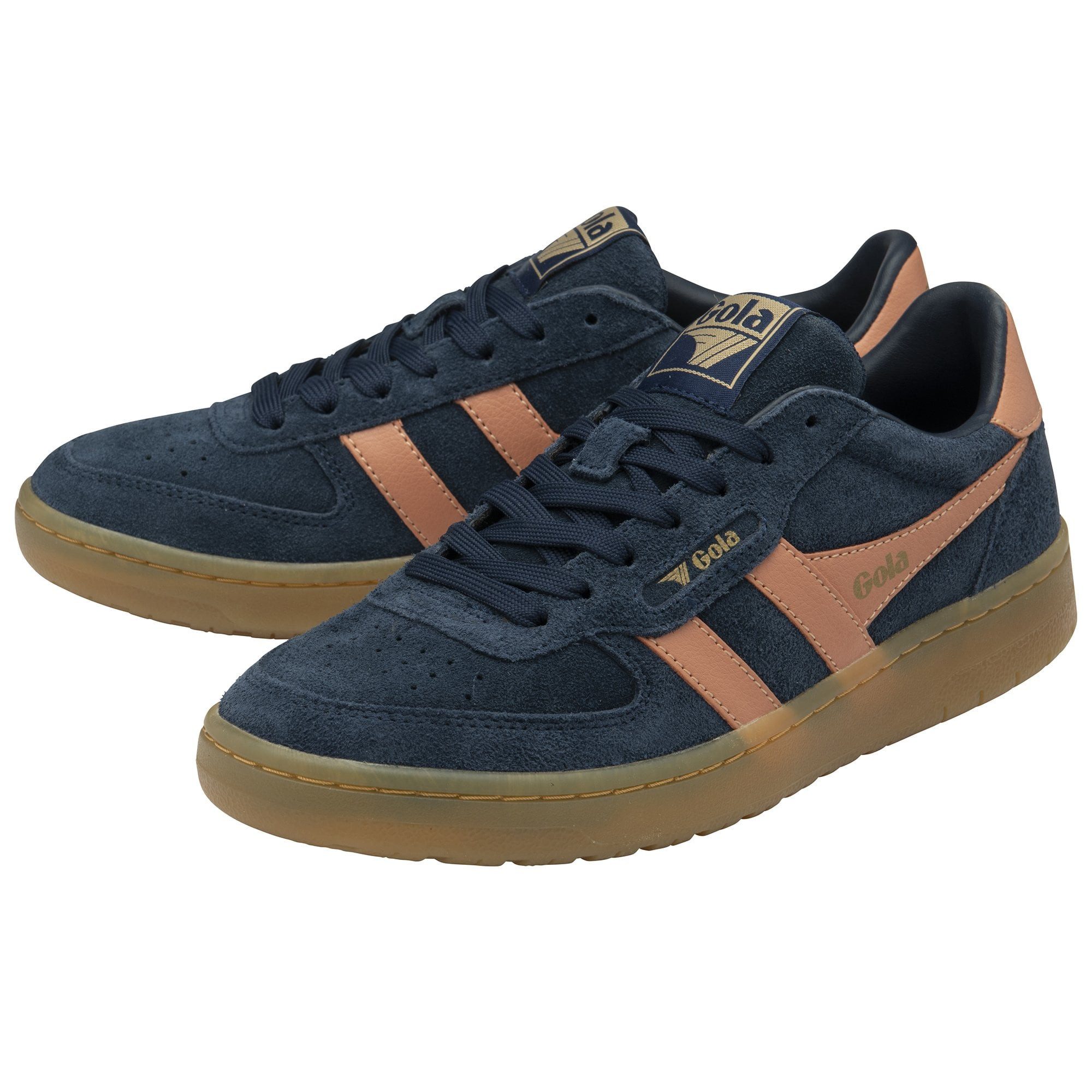 Gola Hawk '86 2025 (Wildleder) navyblau/terracottarot Damen Sneaker günstig online kaufen