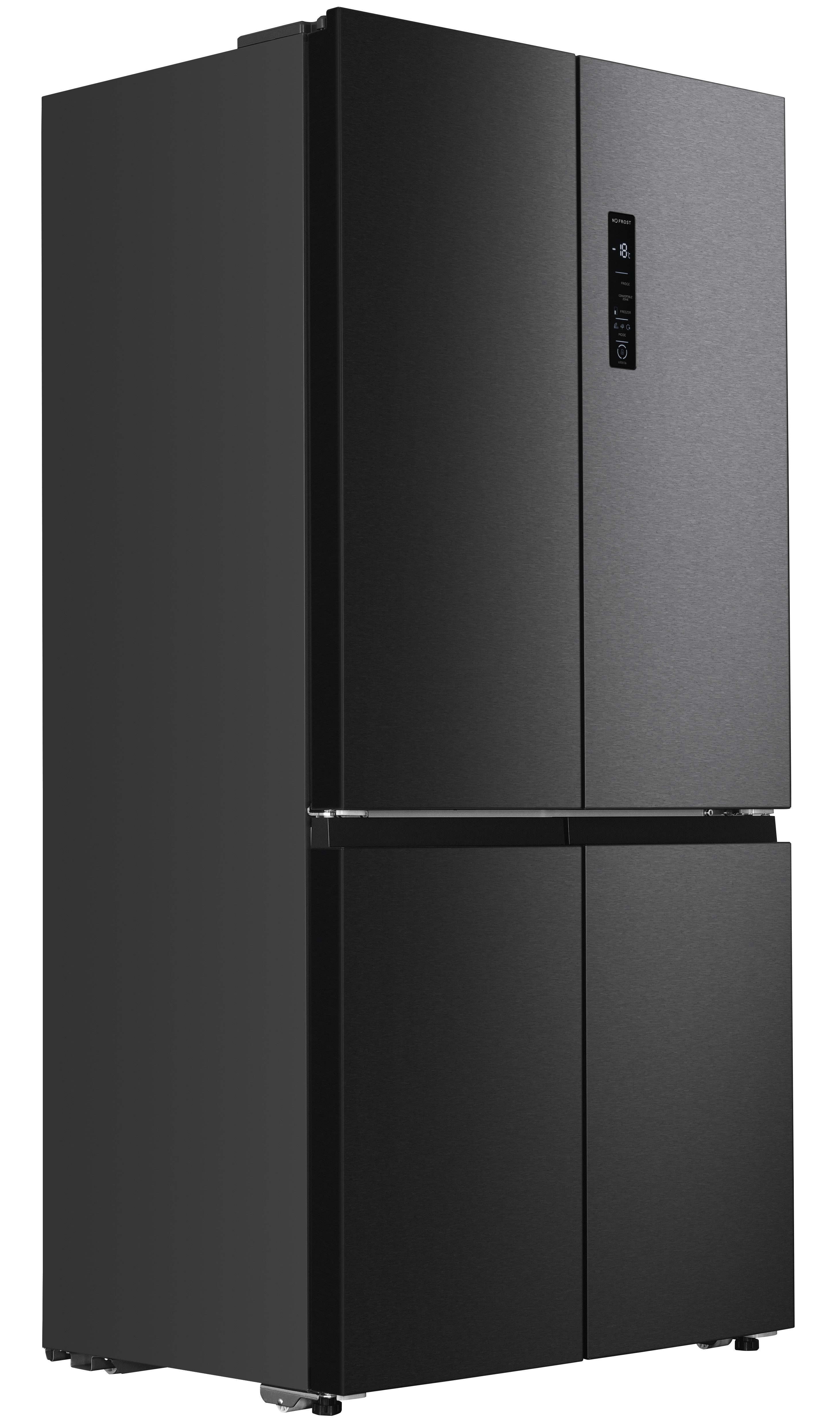 Hanseatic Multi Door HCDA19090CBI, 190,5 cm hoch, 91 cm breit, NoFrost, Multizone, Display, Türalarm