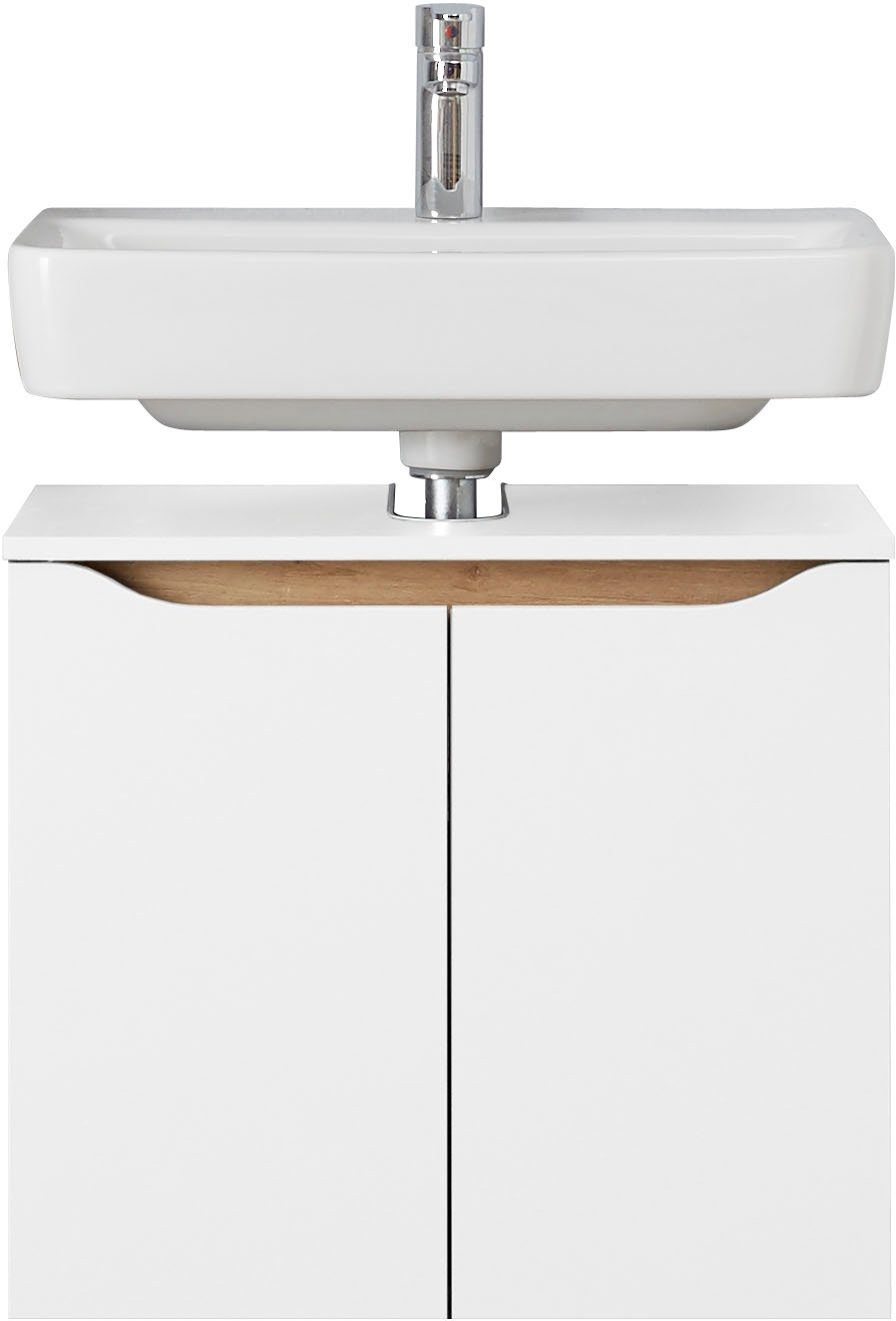 PELIPAL Waschbeckenunterschrank Quickset 857 Badmöbel, Breite 60 cm | Waschbeckenunterschränke