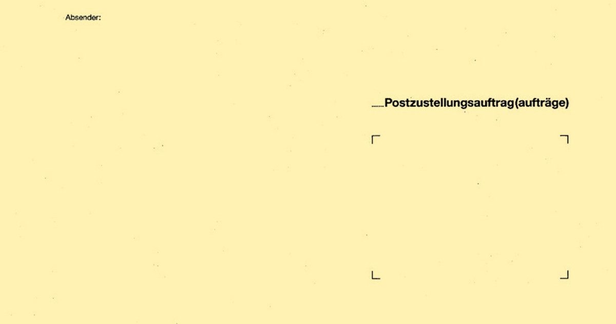 RNK Verlag Versandtasche Postzustellung Äußerer Umschlag 235x125mm nassklebend VE=100 Stück