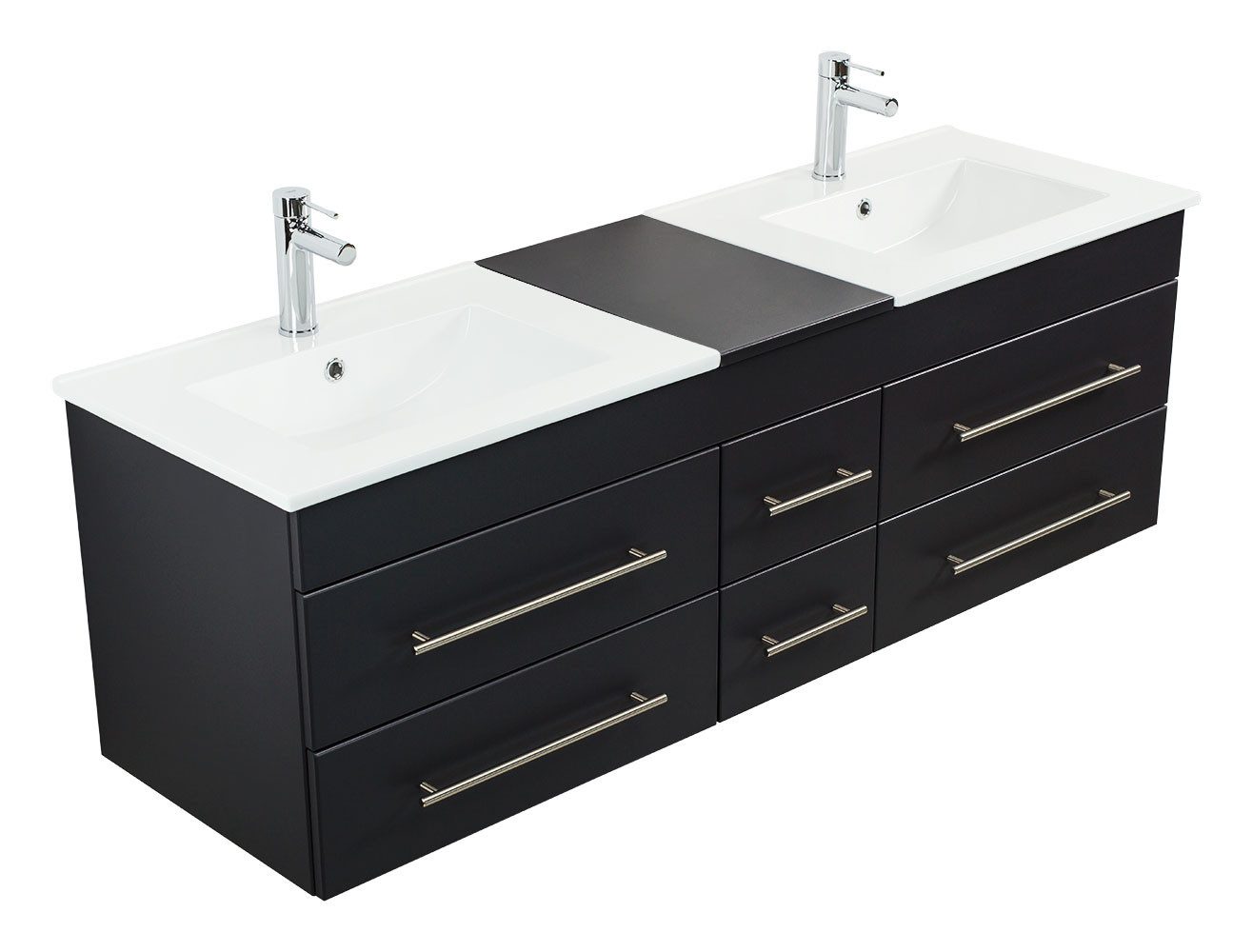 Magnolia Home Doppelwaschtisch Badmöbel Milano XL günstig online kaufen