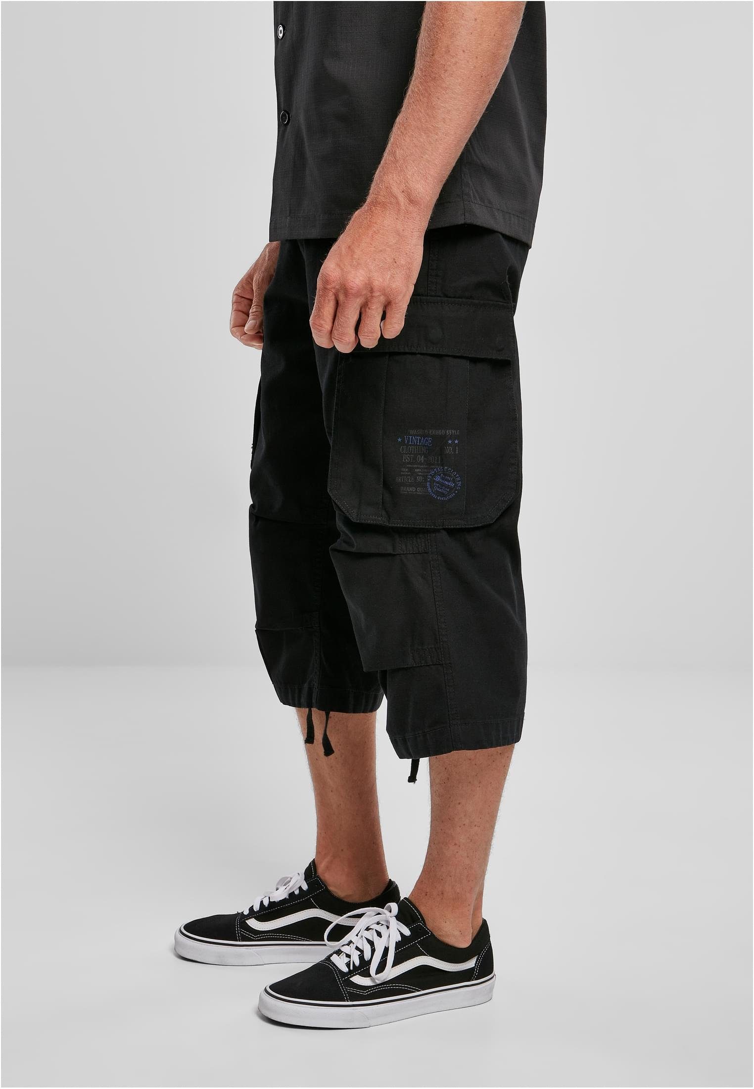 Brandit Stoffhose "Brandit Herren Industry Vintage Cargo 3/4 Shorts", (1 tl günstig online kaufen
