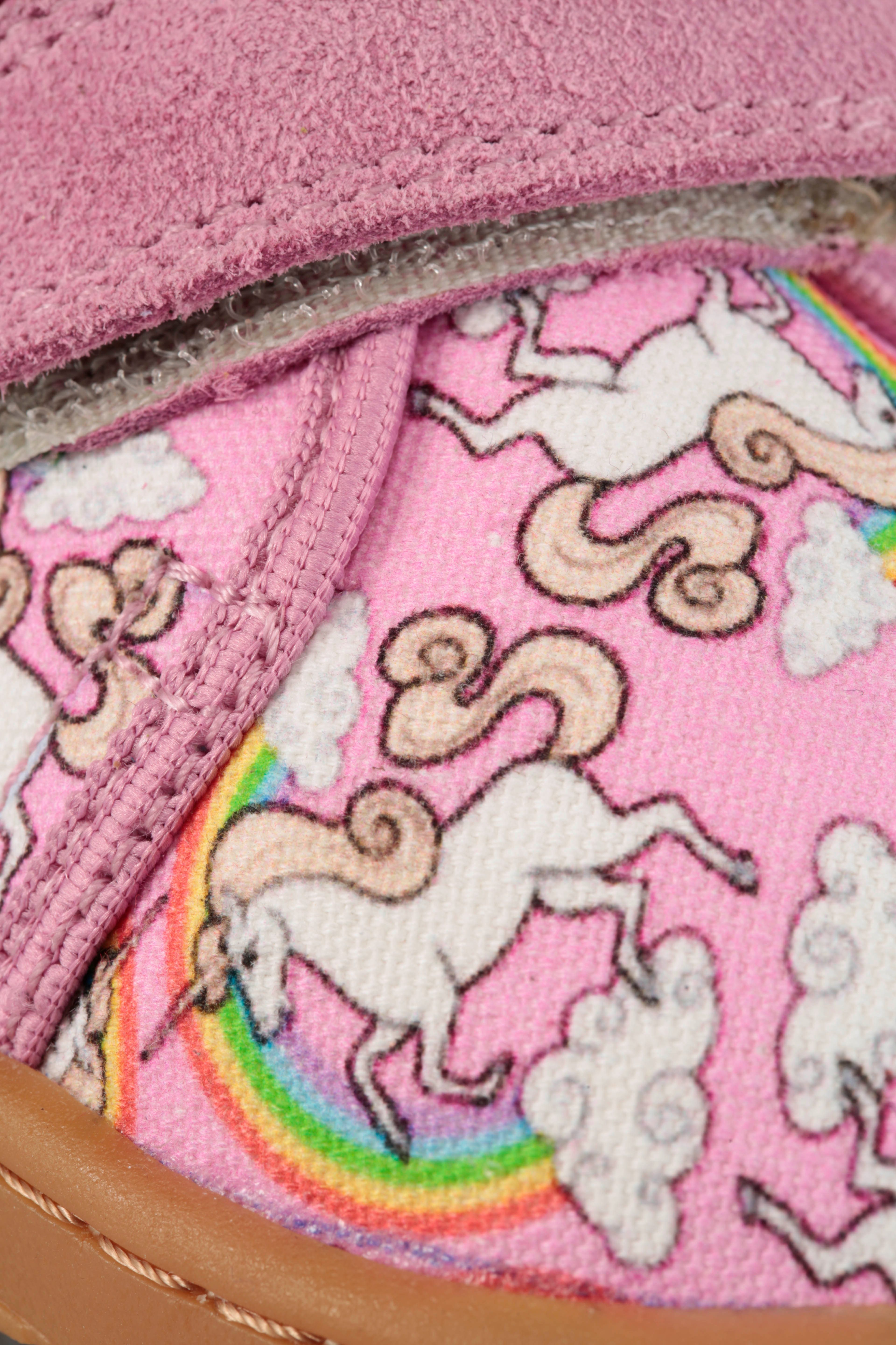 froddo® BAREFOOT CANVAS Barfußschuh Sneaker, Klettschuh mit Baumwollfutter, Klett-Hausschuh