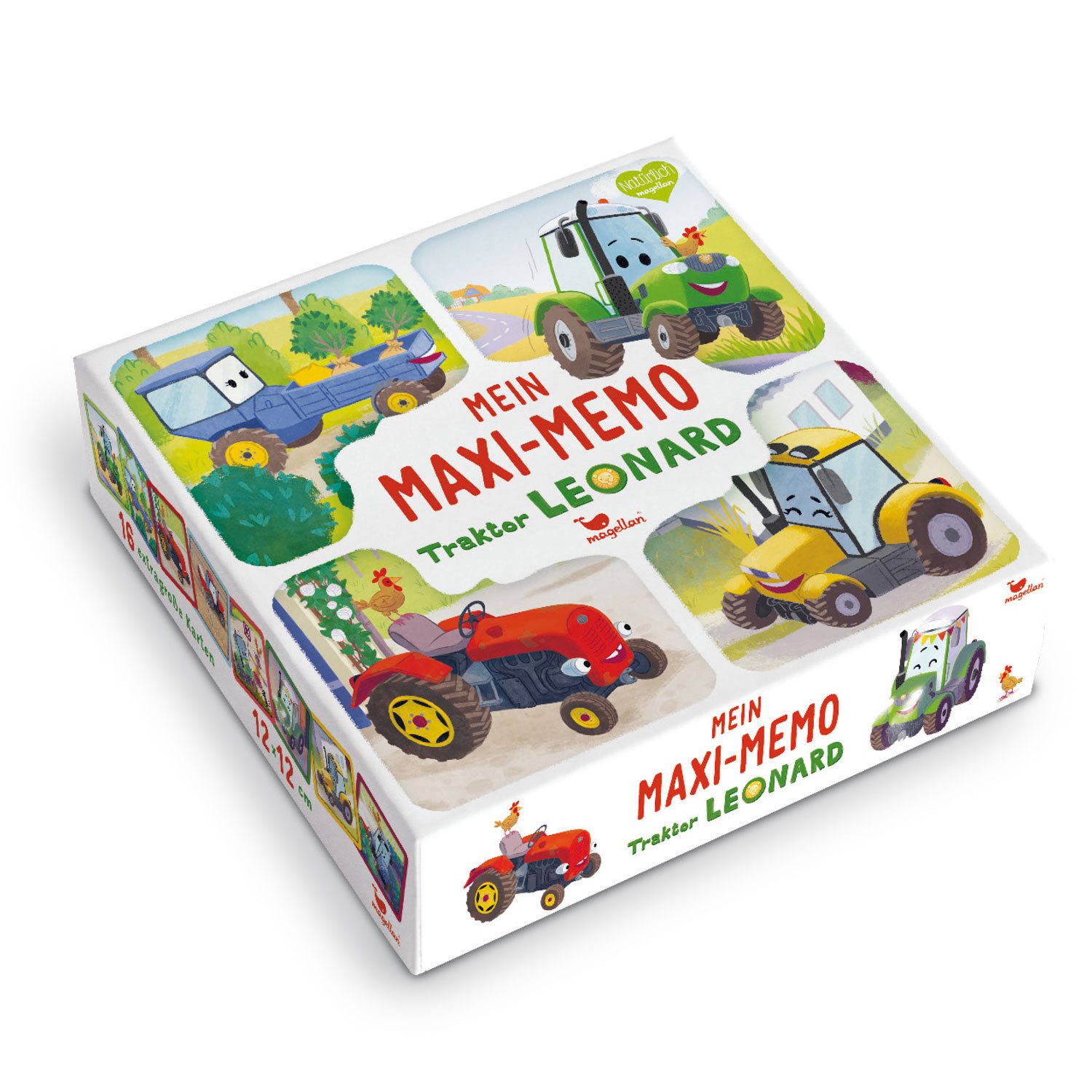 Magellan Spiel Mein Maxi-Memo: Traktor Leonard, Mein Maxi-Memo: Traktor Leonard