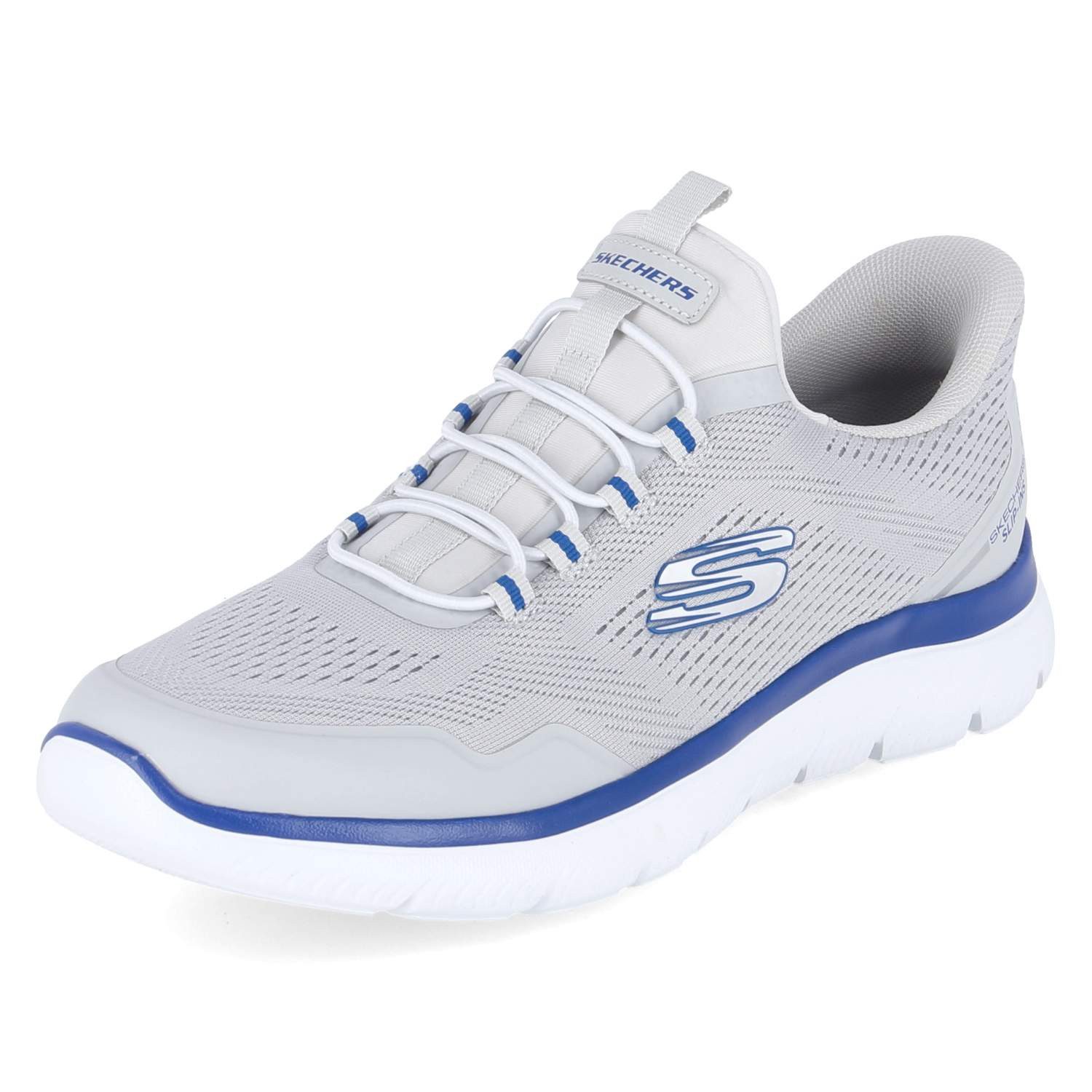 Skechers Skechers 233045 GYBL Herren Textil & Synthetik grey Schnürschuh
