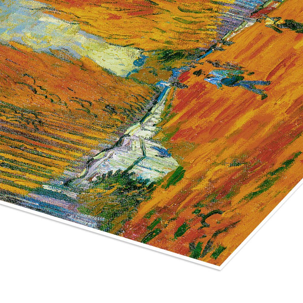 Posterlounge Wandbild L'Allee des Alyscamps, Vincent van Gogh, erhältlich als Poster, Leinwandbild, Wandsticker oder Acrylglasbild