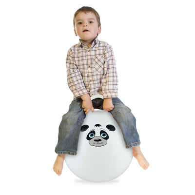 relaxdays Hüpfball Hüpfball für Kinder mit Tiermotiv, Panda