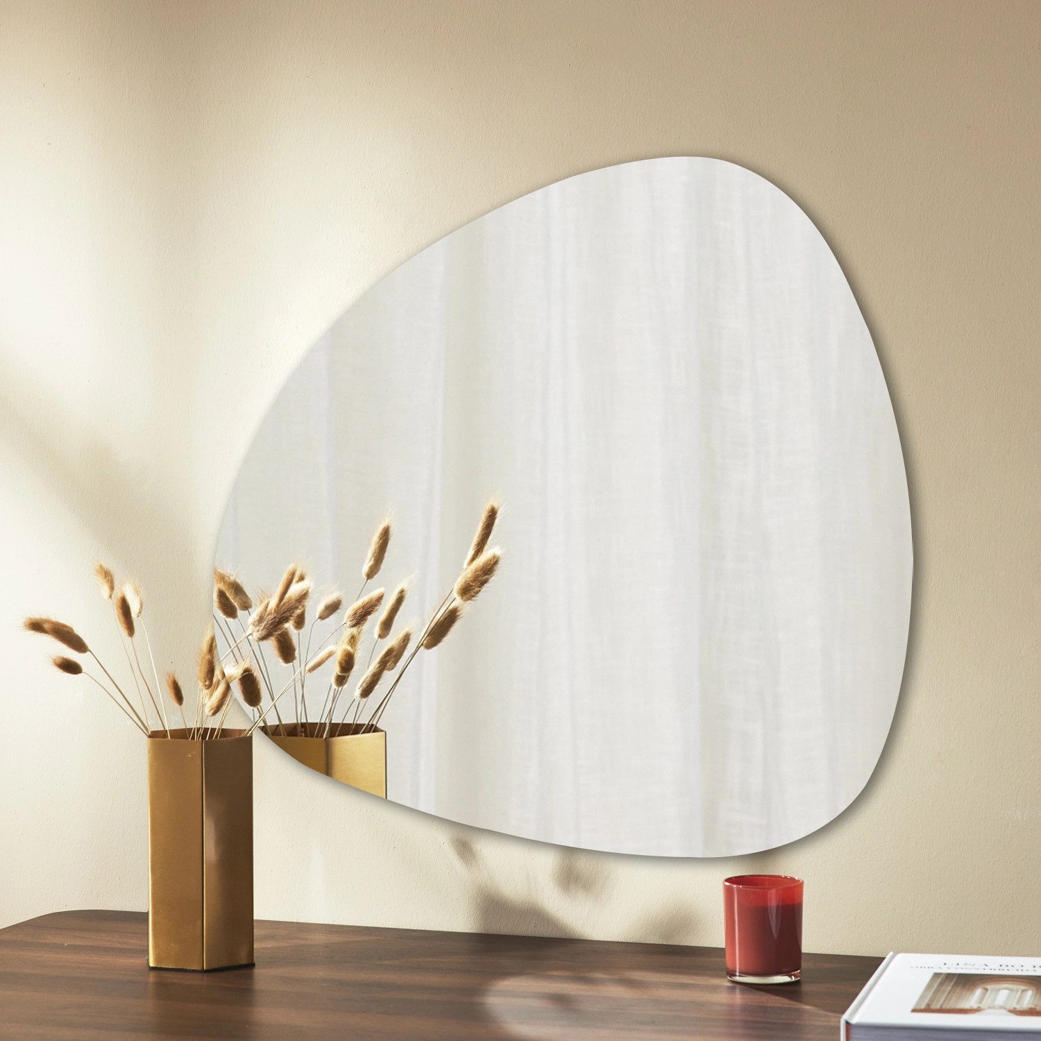 WDWRITTI Schminkspiegel Wand Kosmetikspiegel Wandmontage Wandspiegel günstig online kaufen
