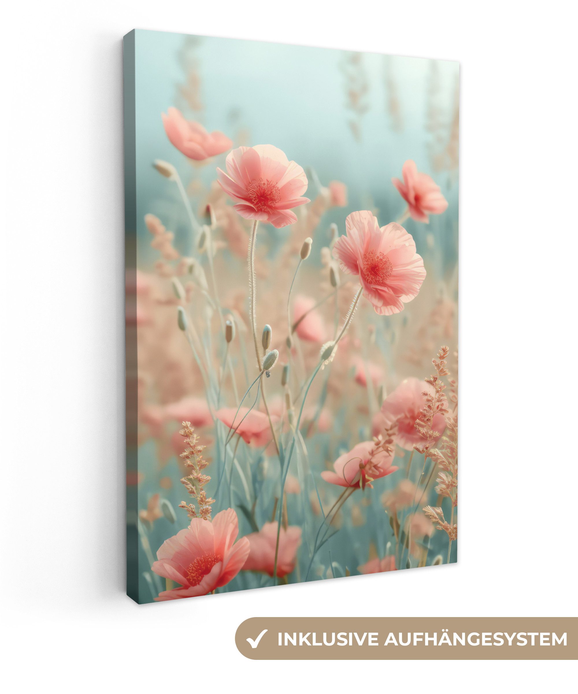 OneMillionCanvasses® Leinwandbild Blumen - Natur - günstig online kaufen