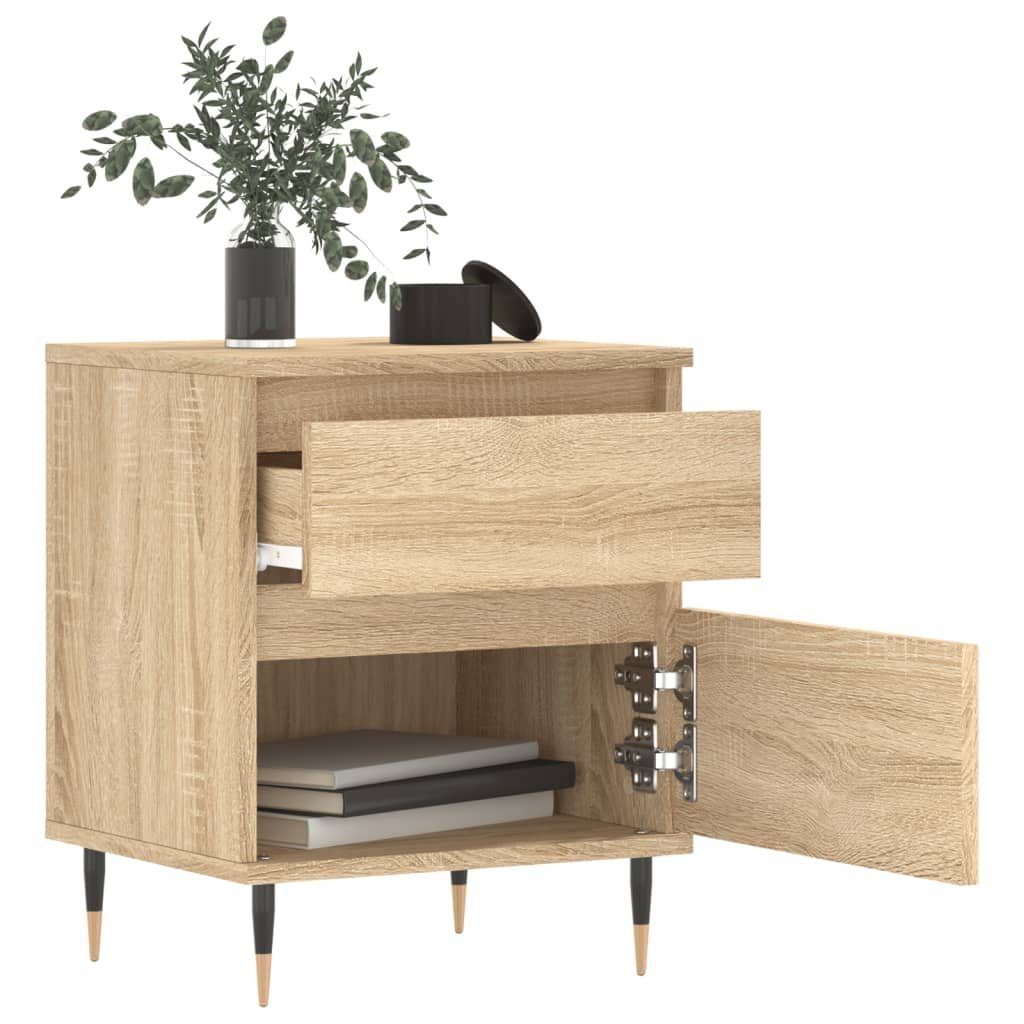 vidaXL Nachttisch NA Nachttisch Sonoma Eiche 40x35x50 cm Spanplatte