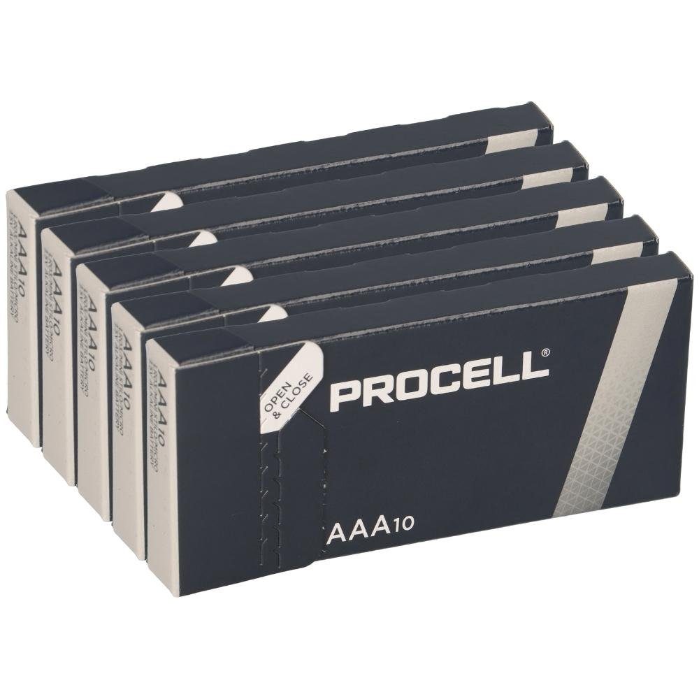 Micro Procell Duracell AAA 50x MN2400 Batterie Batterie