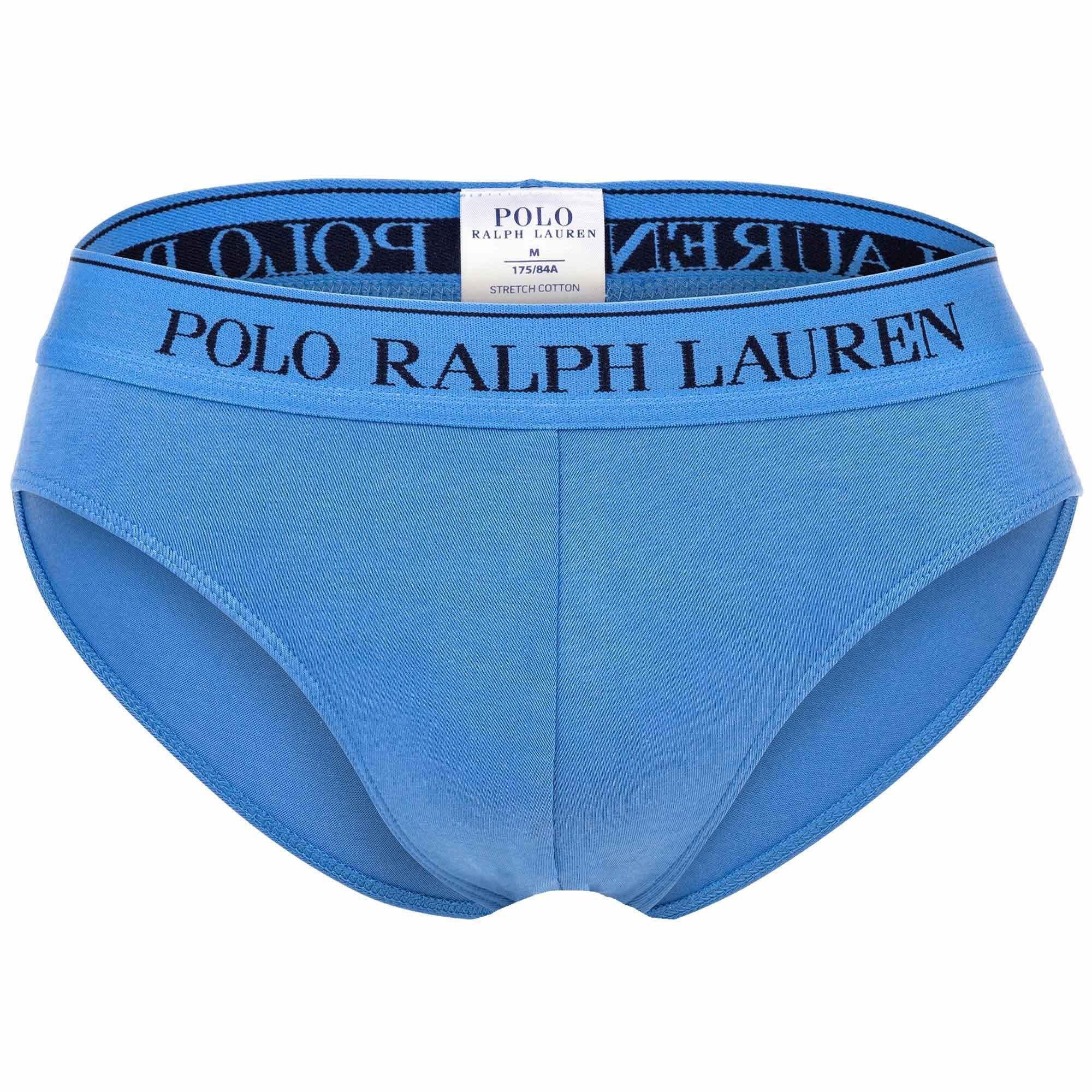 Polo Ralph Lauren Slip Männer Unterhose Brief Low Herren Rise Slip Blau/Dunkelblau