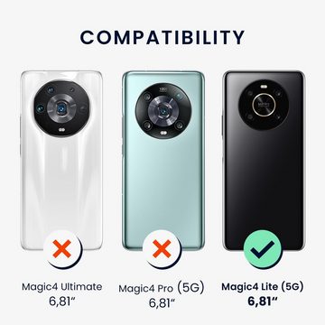 kwmobile Handyhülle Slim Case für Honor Magic4 Lite (5G), Hülle Silikon Handy - Handyhülle gummiert