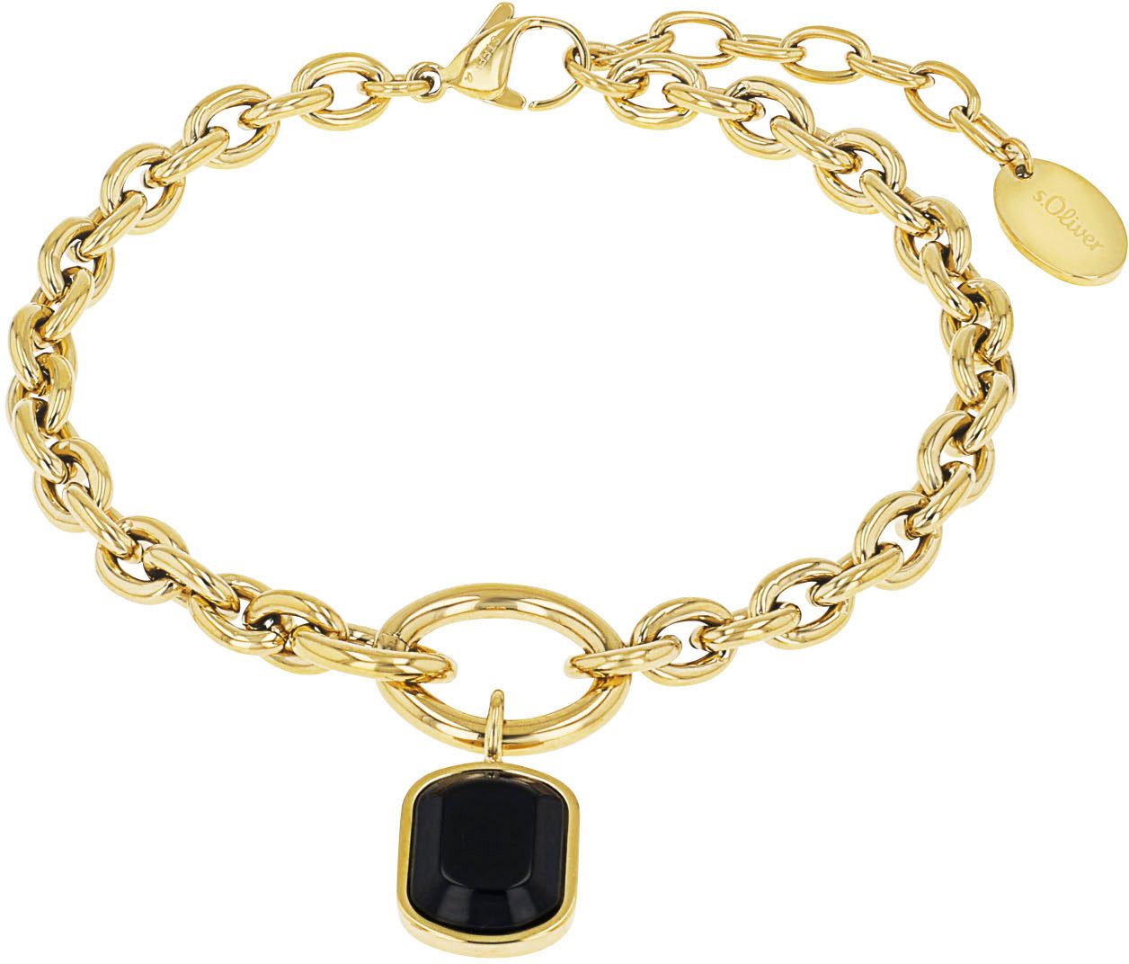 s.Oliver Armband, mit Achat