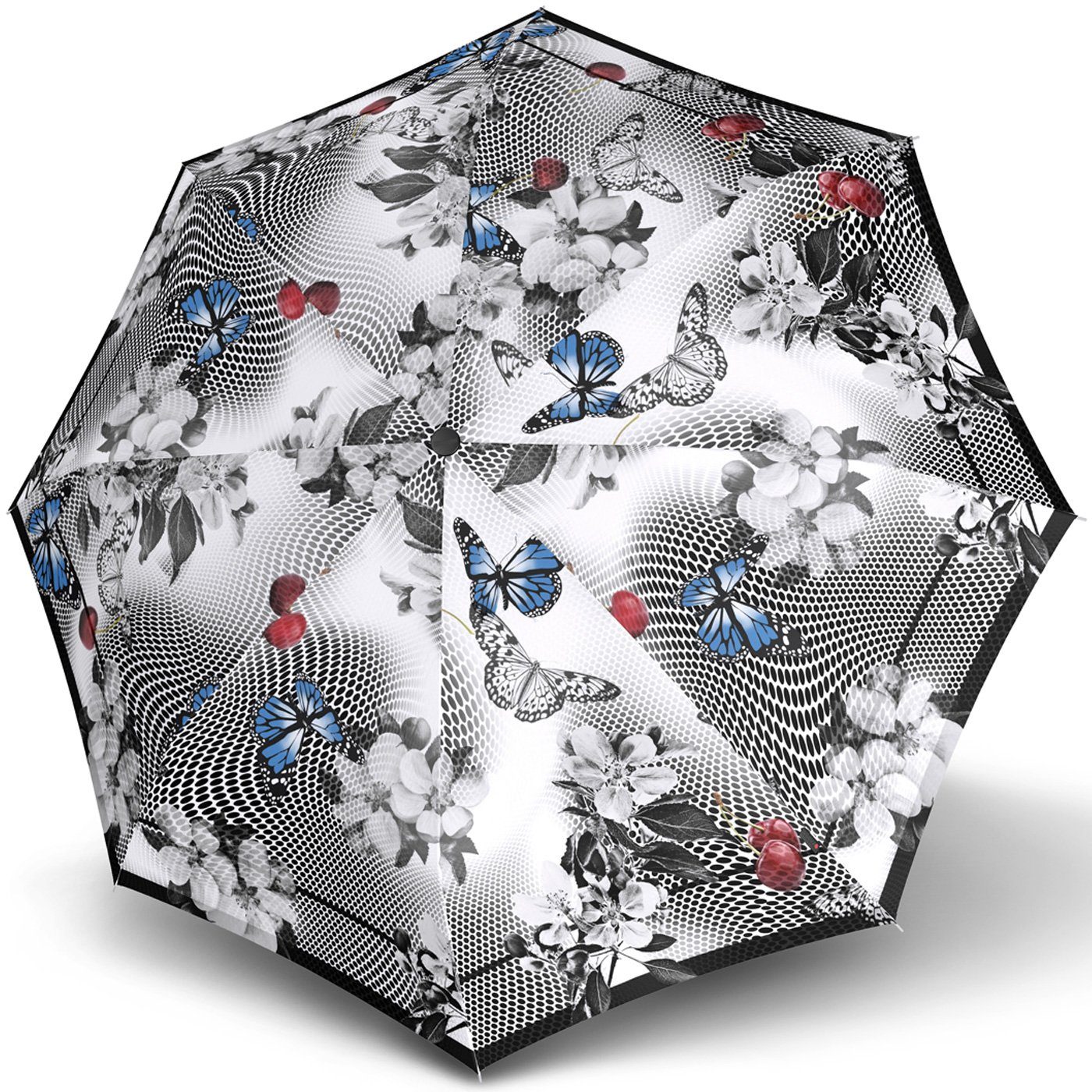 Knirps® Taschenregenschirm große, Duomatic stabile mit der Large Auf-Zu-Automatik Begleiter - Japan