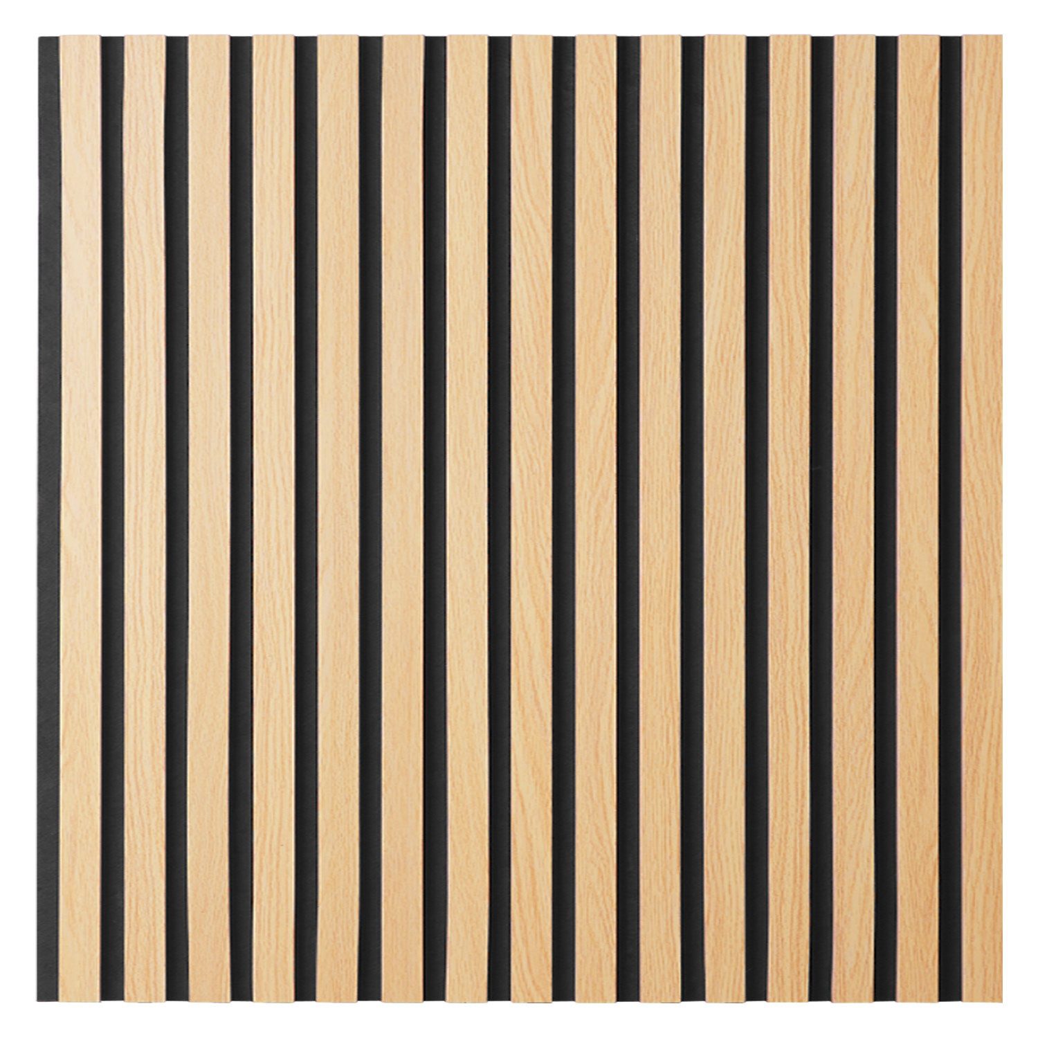 Homestyle4u Wandpaneel 60x120 60x60 1/2/4 Paneele Holz Akustikpaneel Braun Schallschutz Wand, (1-tlg., 1 Akustikpaneel) 3D Akustik Paneel Wandpaneel in Eiche zum Kleben oder Bohren