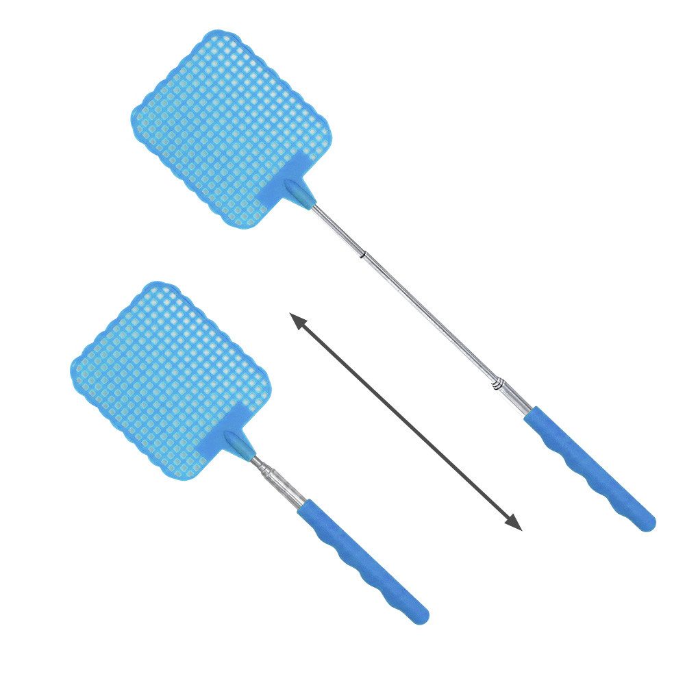 KesTek Fliegenklatsche Teleskop Fliegenklatsche blau