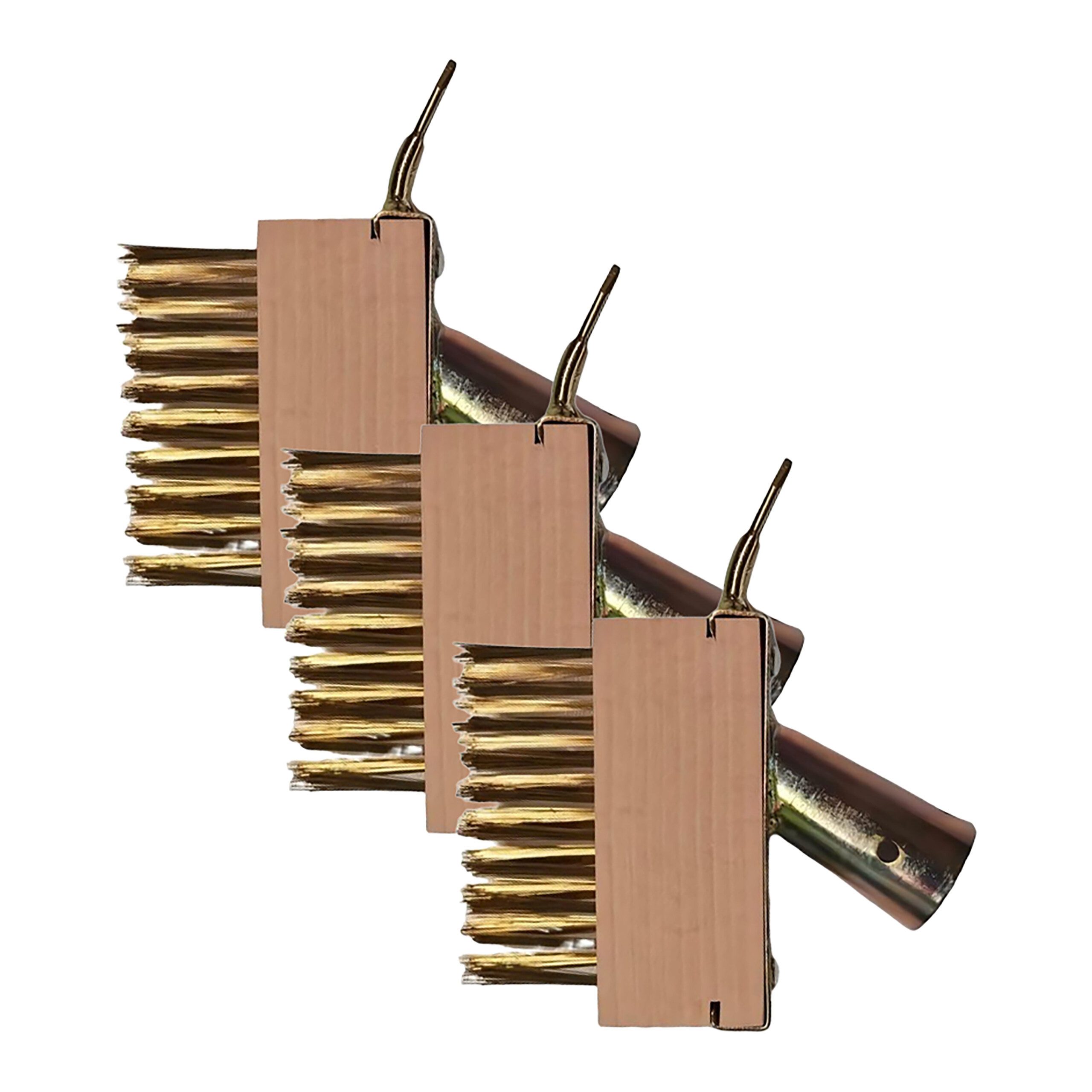 relaxdays Fugenkratzer Fugenbürste Unkraut 3er Set, (3er Set, 3-tlg)