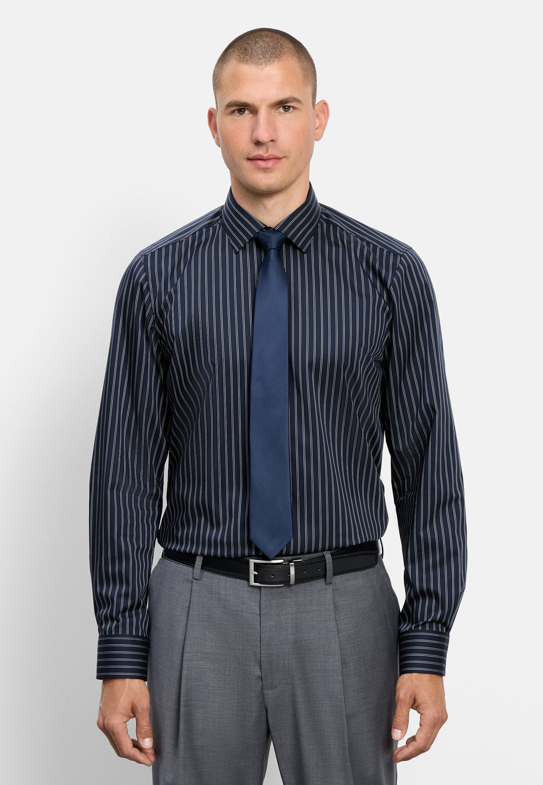 Businesshemd OLYMP Level Five, body fit, Kent mit extra langem Arm
