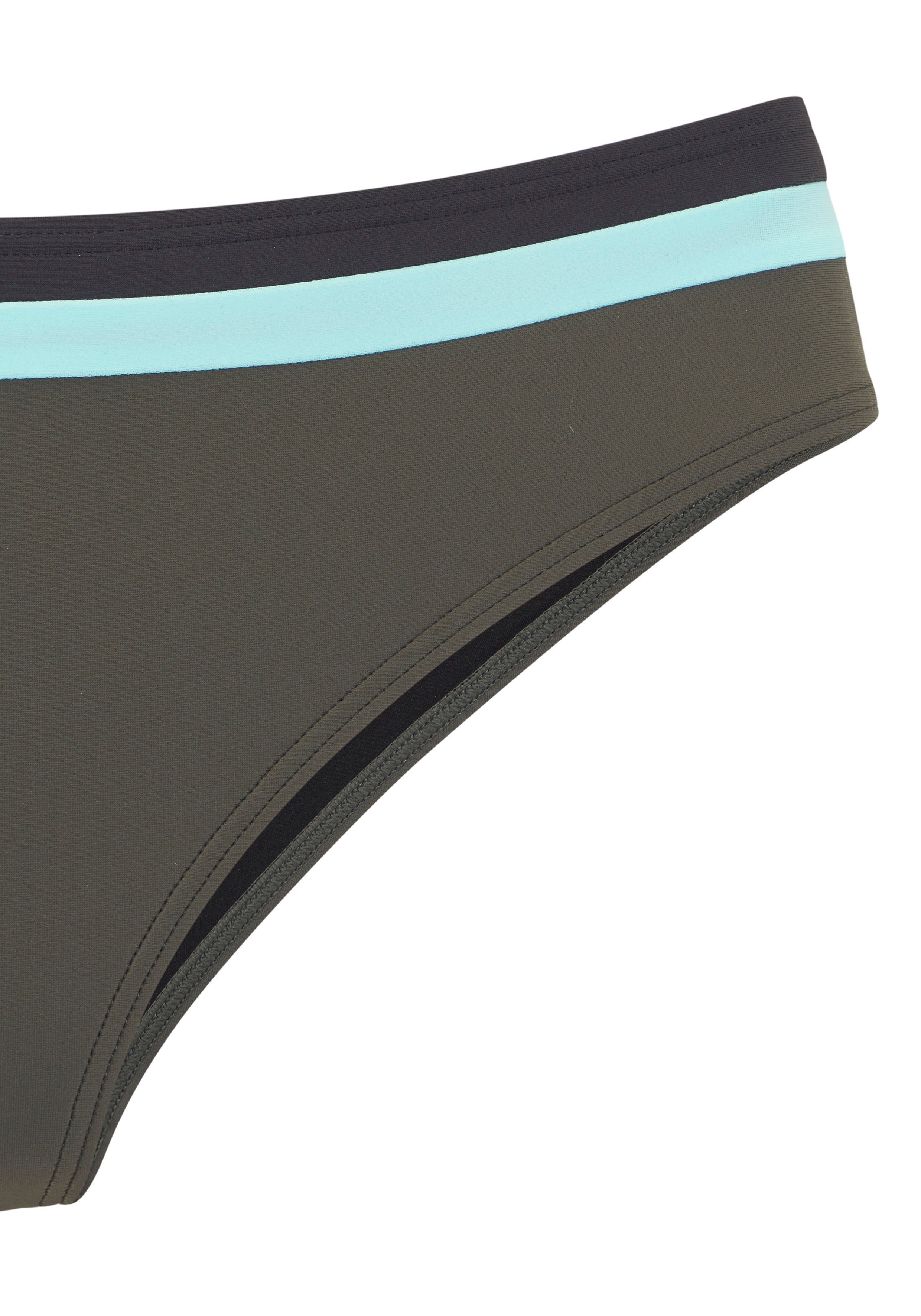 s.Oliver Bikini-Hose Yella mit kontrastfarbenen Details – Bild 3 von 4