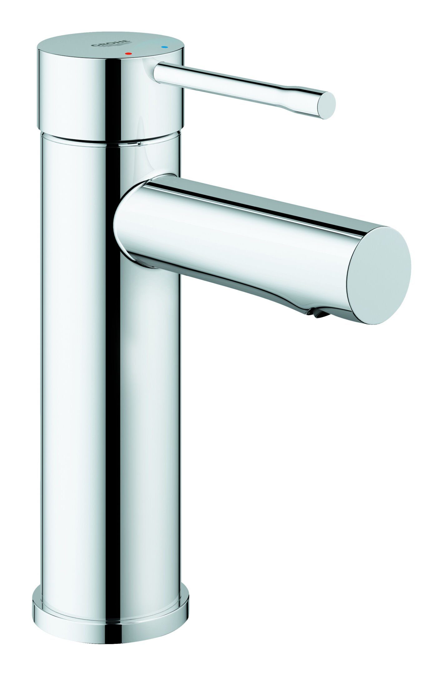Grohe Waschtischarmatur Essence Einhand-Waschtischbatterie gerader Auslauf S-Size - Chrom