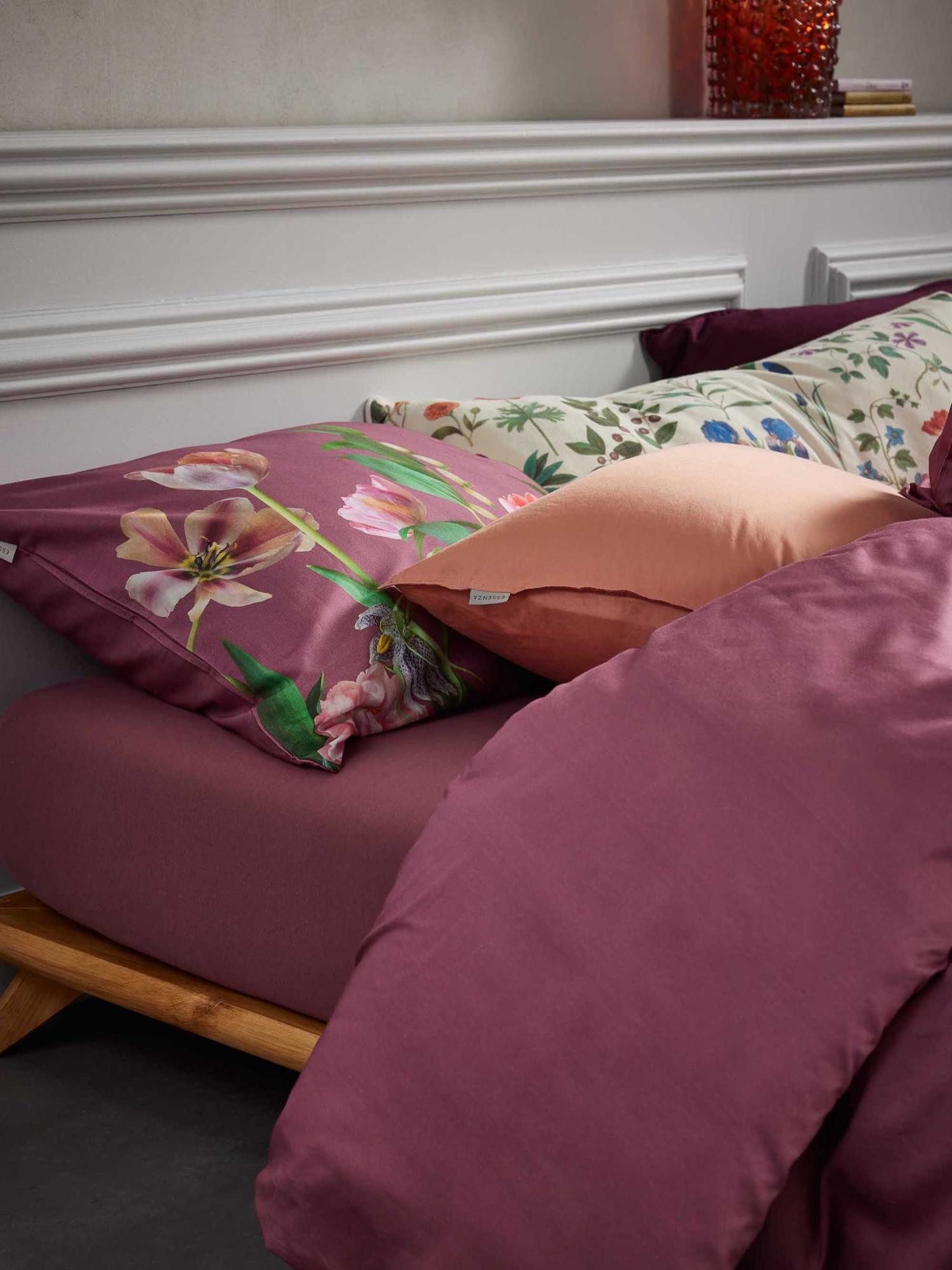 Essenza Bettwäsche Eloise, Satin, 2 teilig, mit floralem Muster