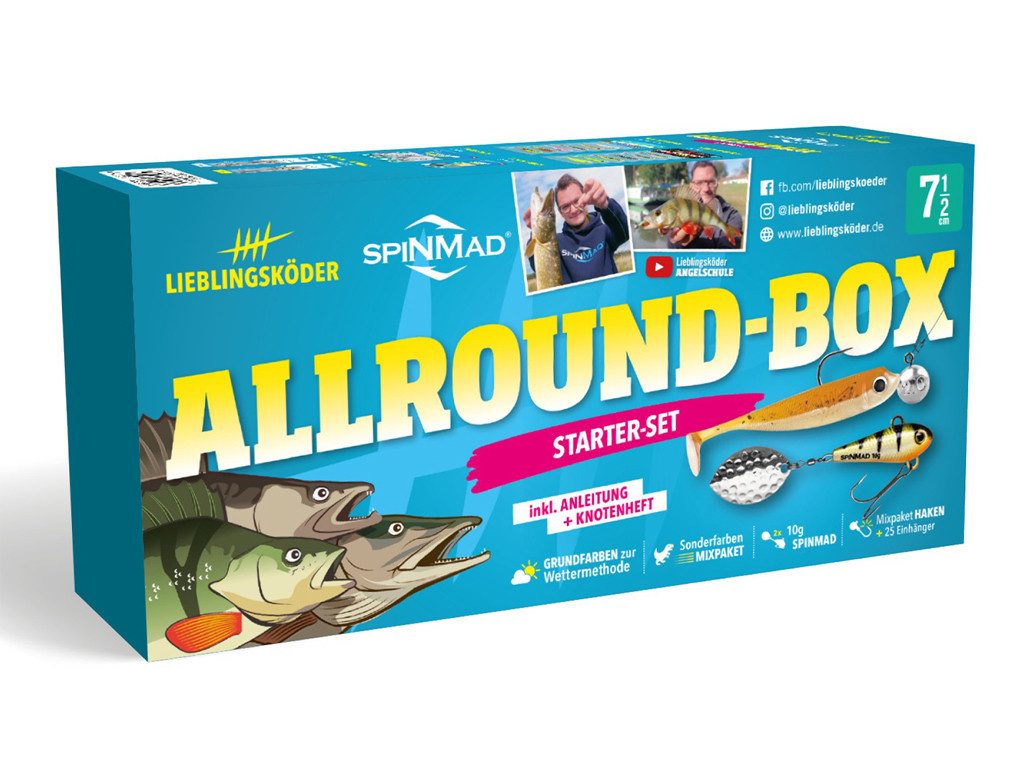 Lieblingsköder Kunstköder Lieblingsköder Zielfischboxen - Starter-Sets, (Zielfischbox, 1-St. Einsteiger-Set), Universell einsetzbar